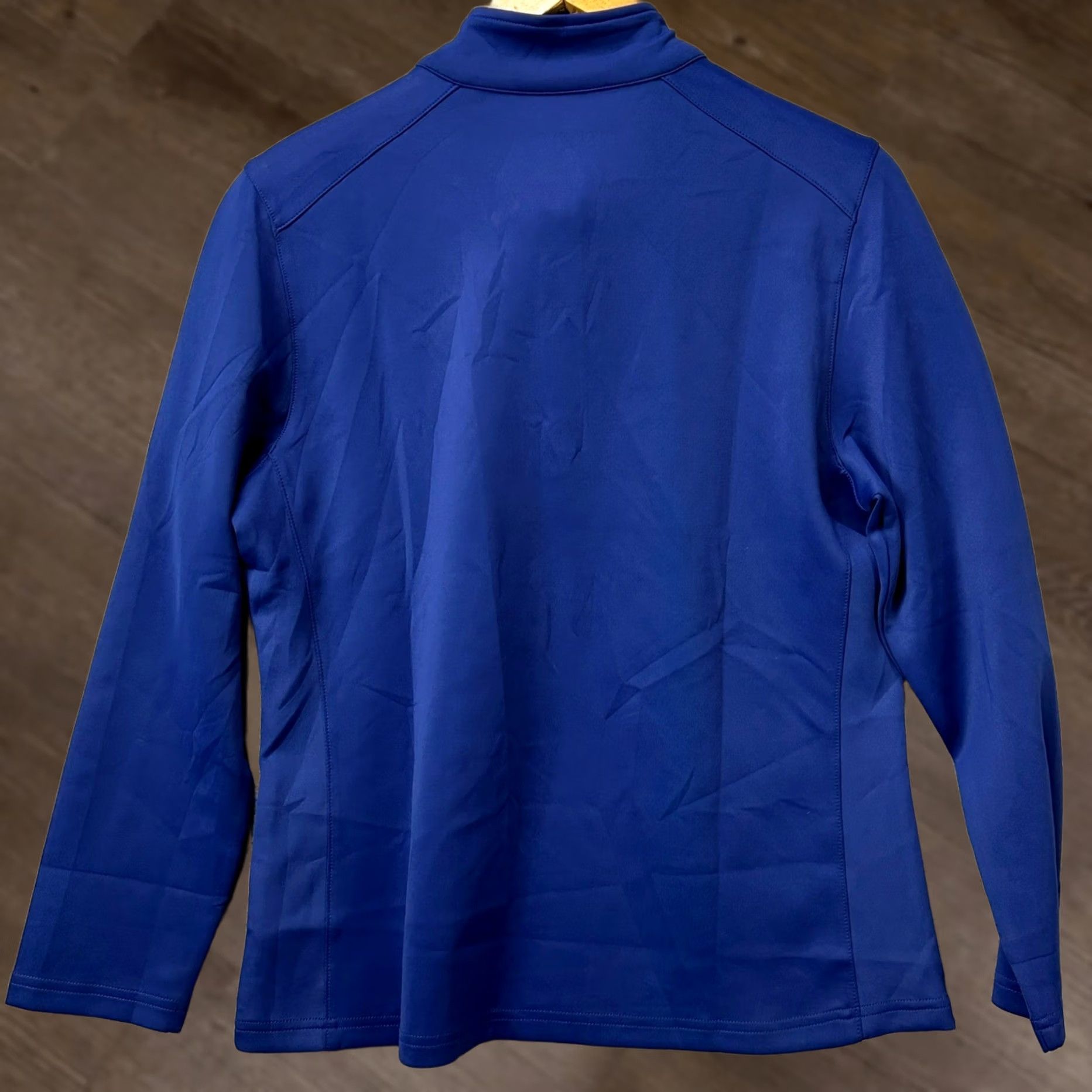 Vintage SHORT PAR 4 Golf Shirt Pullover 1/4 Zip Long Sleeve XL Womens Blue Size XL / US 12-14 / IT 48-50 - 1 Thumbnail
