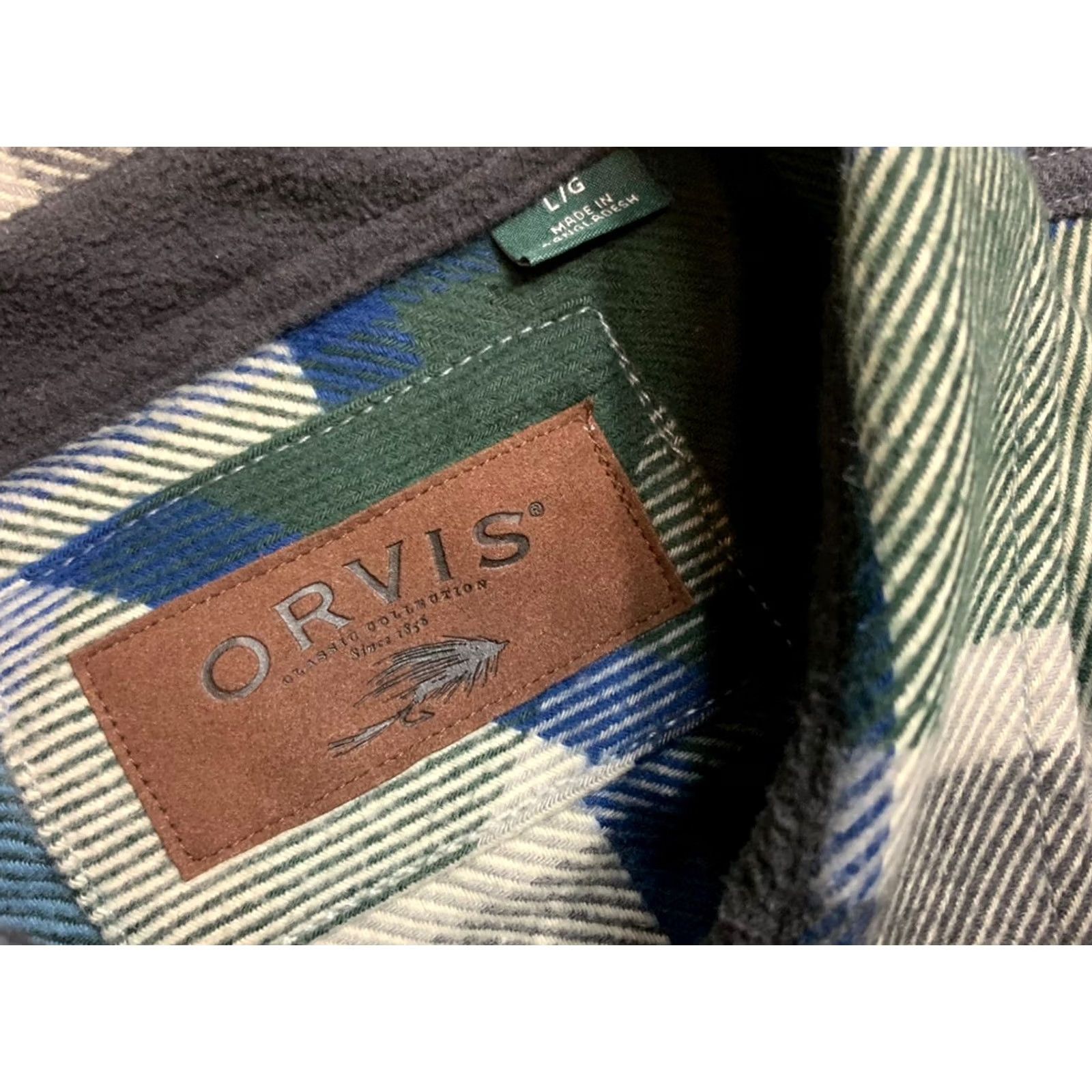 Orvis Orvis Plaid Cotton Button Down Shirt Mens Large Long Sleeve Multicolor Size US L / EU 52-54 / 3 - 4 Thumbnail