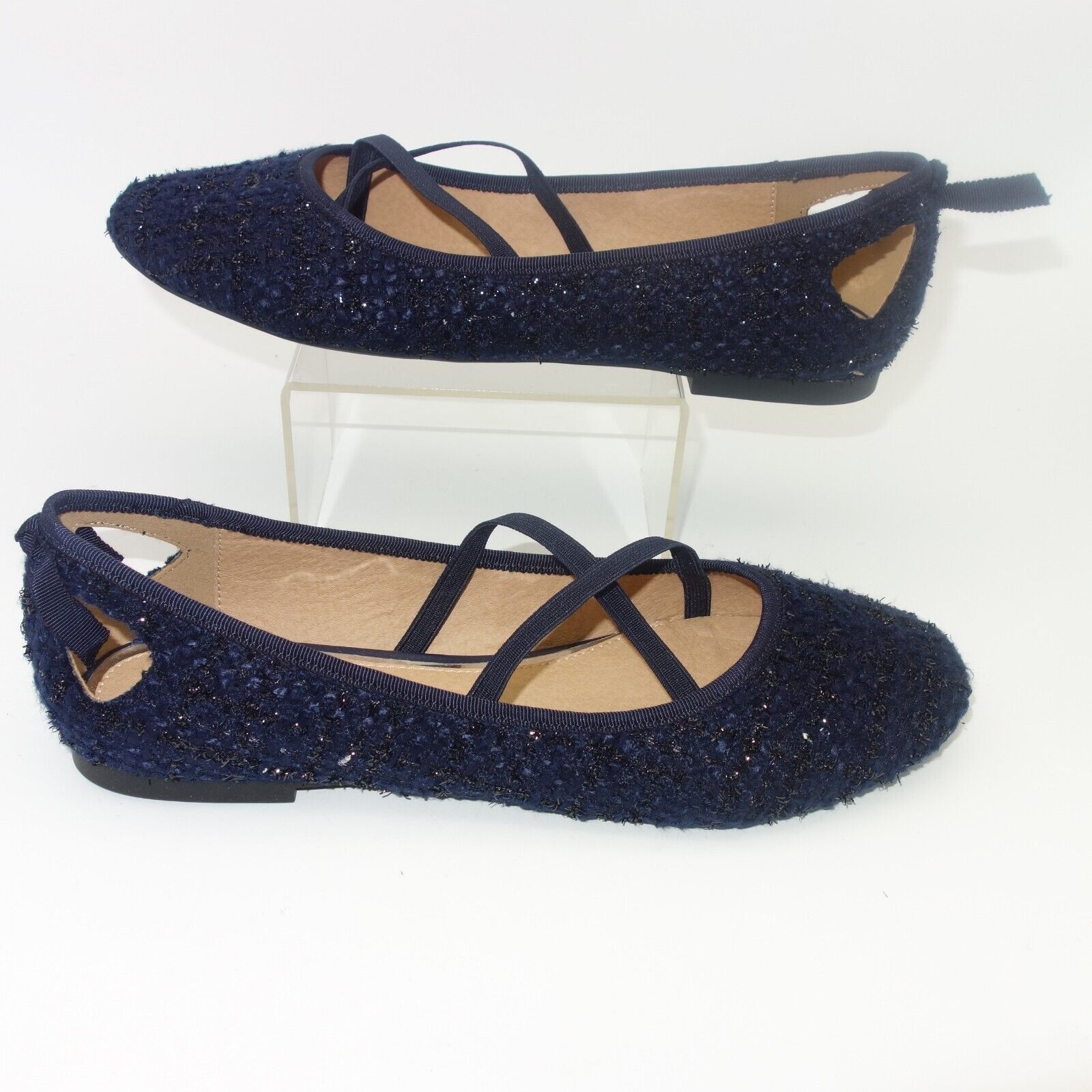 Other NEW Athena Alexander Blue Tweed Ballet Flat Women's 7.5 Size US 7.5 / IT 37.5 - 1 Thumbnail