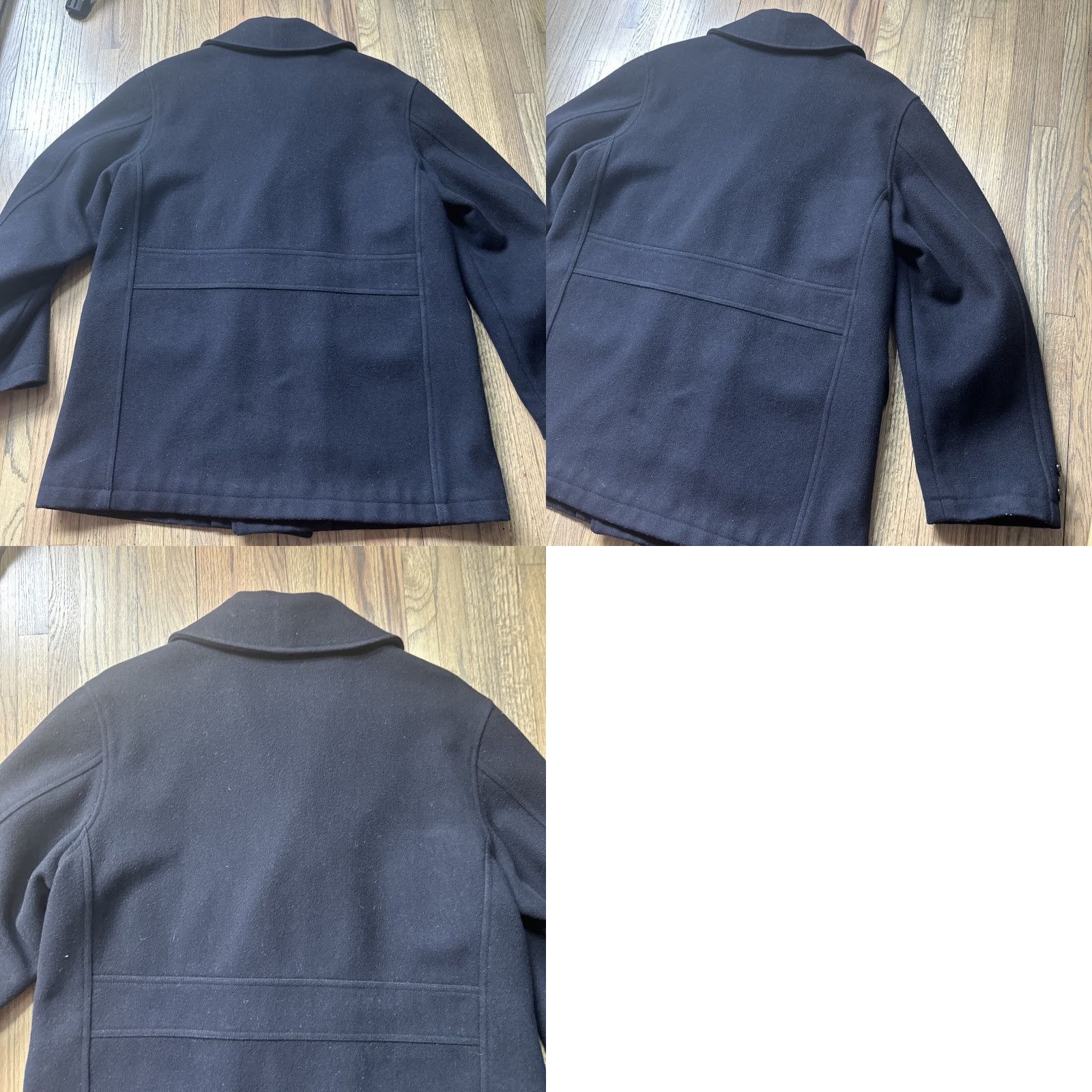 Ralph Lauren Polo Jeans Co. Ralph Lauren Pea Coat Jacket Wool Blend Dark Blue S Solid Men Mens Size Small Size US S / EU 44-46 / 1 - 9 Thumbnail