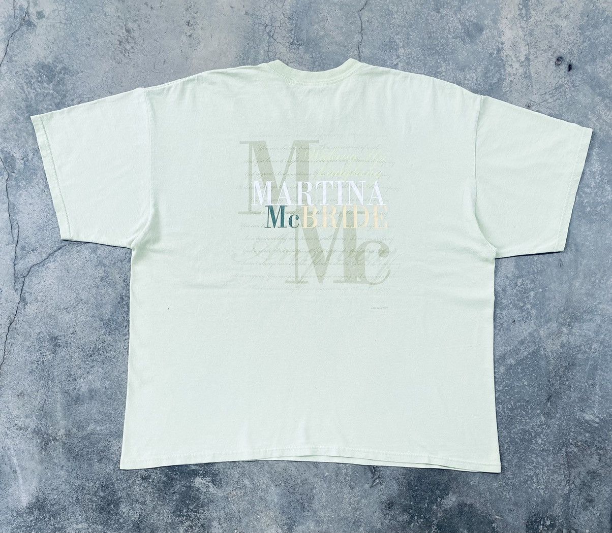Band Tees Vintage Martina Mc Bride Band Distressed Oversized Tees Size US XXL / EU 58 / 5 - 2 Thumbnail
