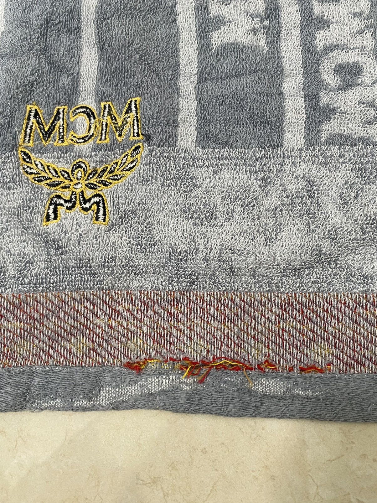 MCM × Vintage 💥MCM Bath Towel Michael Cromer München monogram towels Size ONE SIZE - 5 Thumbnail