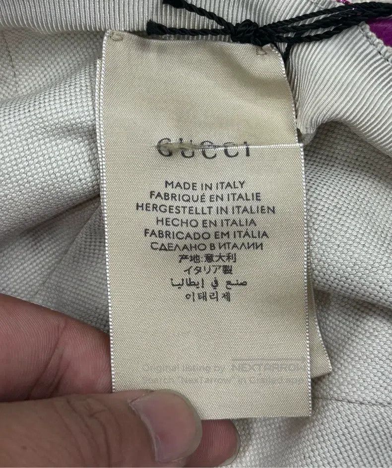 Gucci Gucci Purple full-print double G cap Size ONE SIZE - 5 Thumbnail