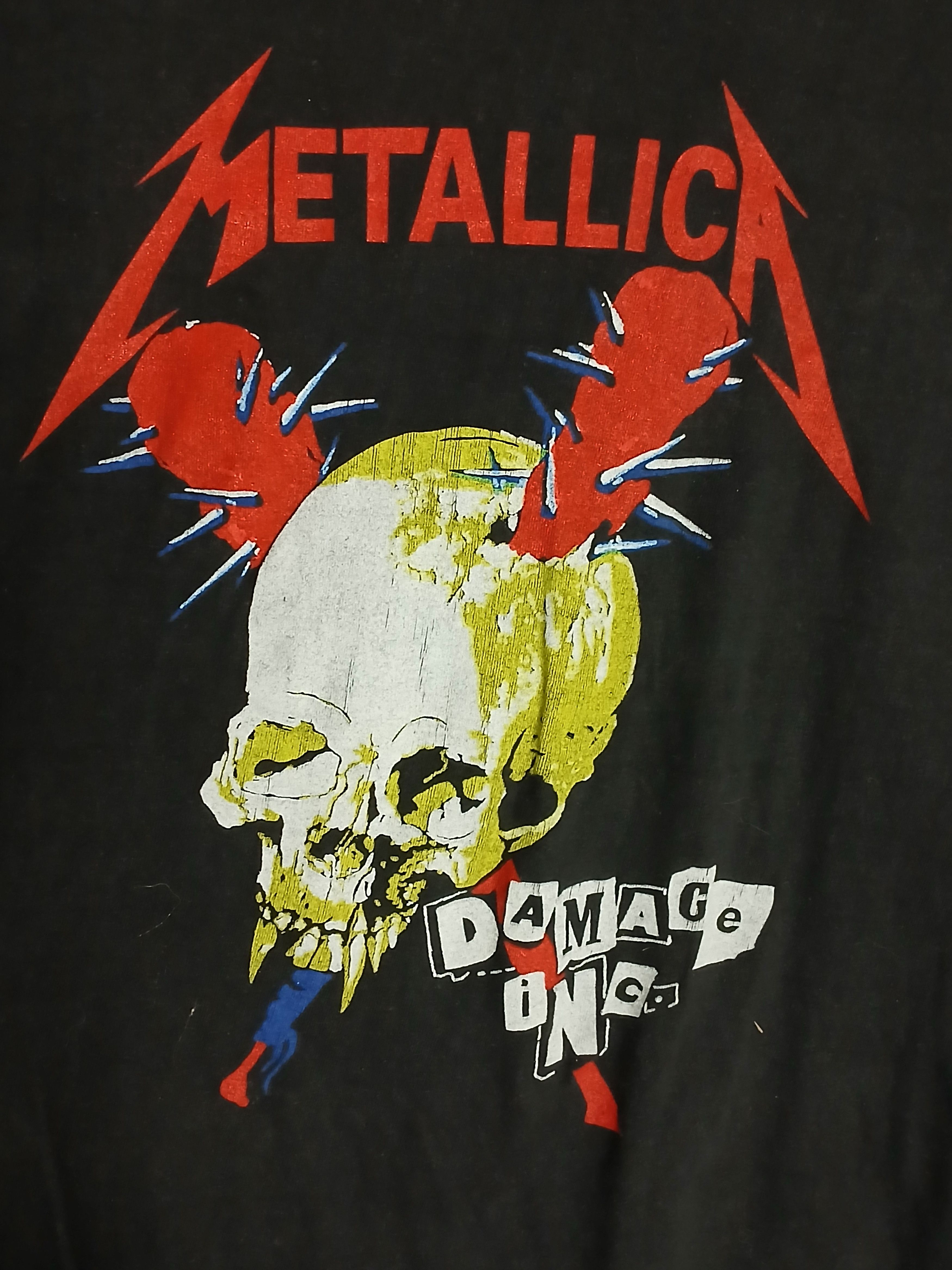 Band Tees × Metallica × Vintage Vintage Metallica Single Stitch T-Shirt Size US M / EU 48-50 / 2 - 3 Thumbnail