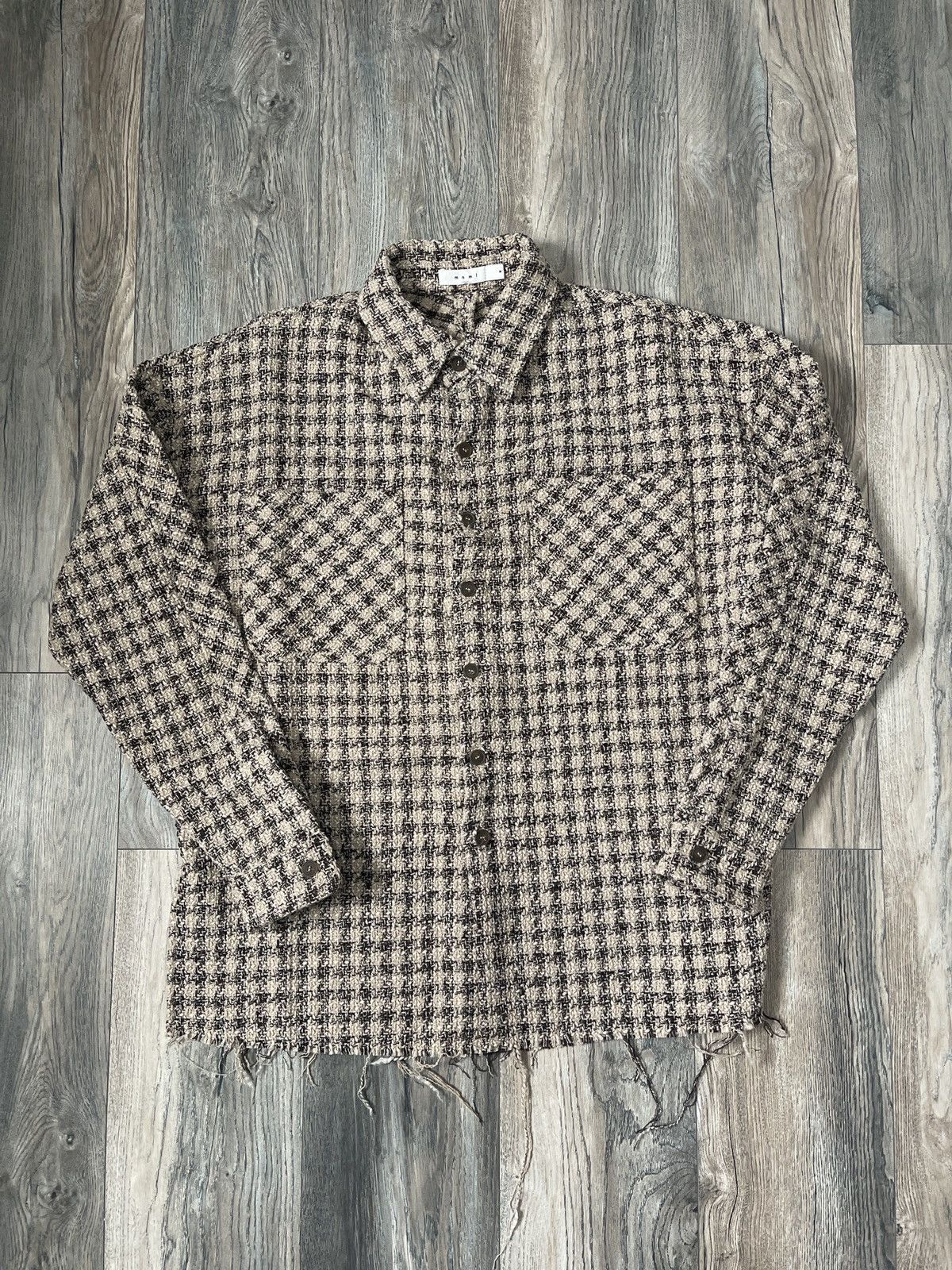 MNML MNML Heavyweight Woven Oversized Flannel | Grailed