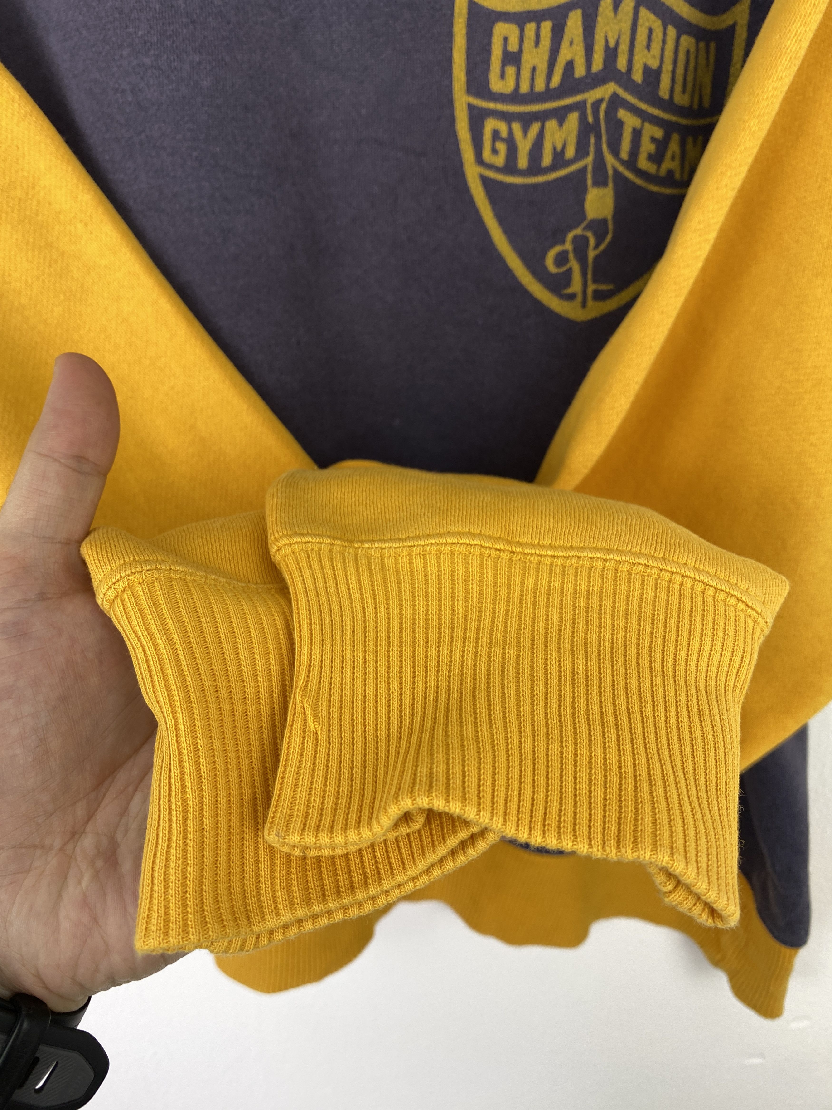 Champion Vintage 80s Champion Gym Team Pullover Sweatshirt SH0475 Size US L / EU 52-54 / 3 - 7 Thumbnail