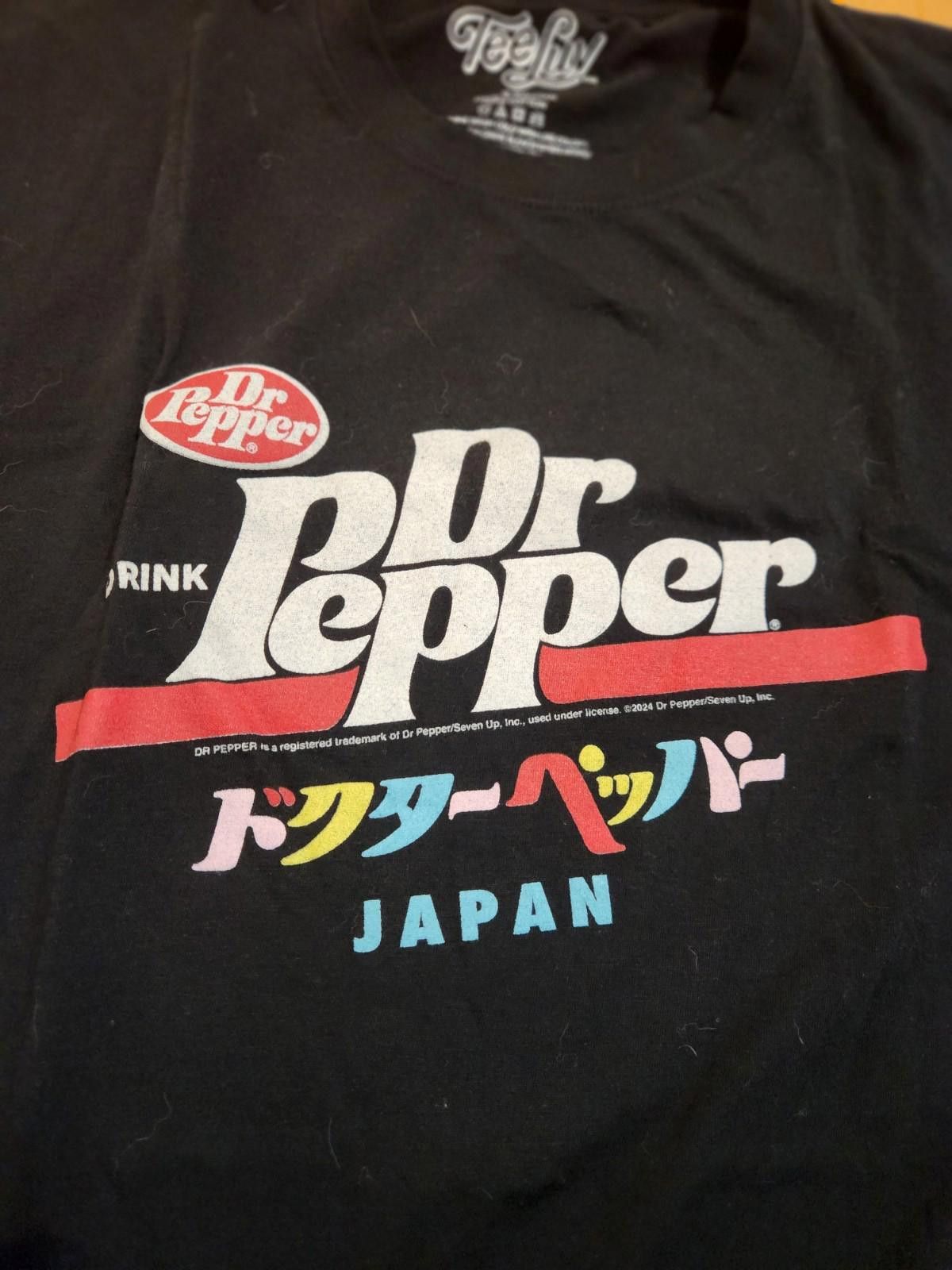 Designer Dr Pepper Japan Short Sleeve Graphic T-Shirt Black Men's XXL Size US XXL / EU 58 / 5 - 2 Thumbnail