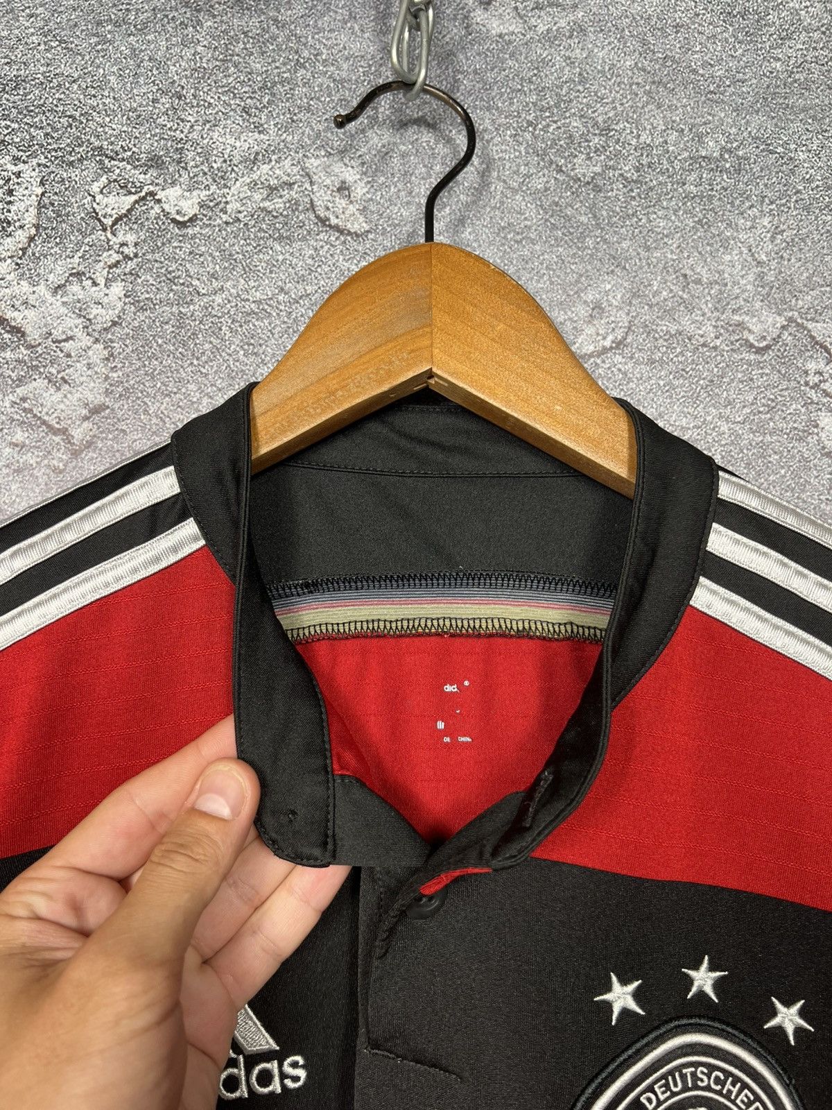 Adidas Germany 2014/15 Away Soccer Jersey Deutschland Kit T-shirt Size US M / EU 48-50 / 2 - 8 Thumbnail