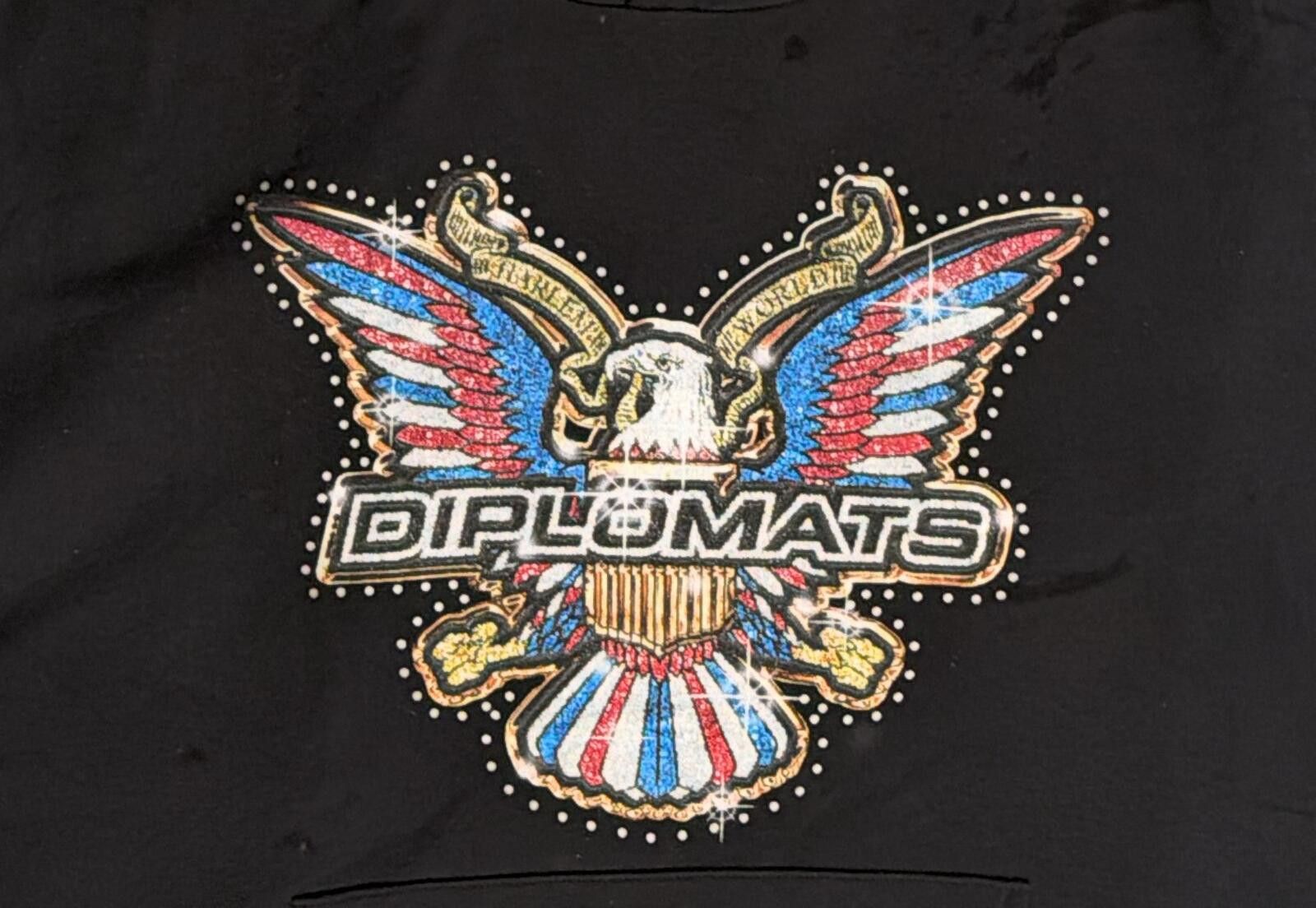 Diplomats Diplomats Blinged Eagle Graphic Hoodie Black XXL - Dipset Size US M / EU 48-50 / 2 - 3 Thumbnail