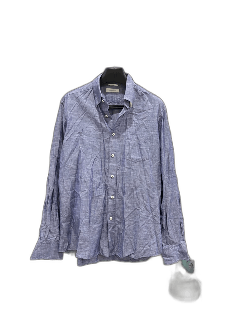 Ermenegildo Zegna Ermenegildo Zegna Linen Long Sleeve Shirt Size US L / EU 52-54 / 3 - 1 Thumbnail