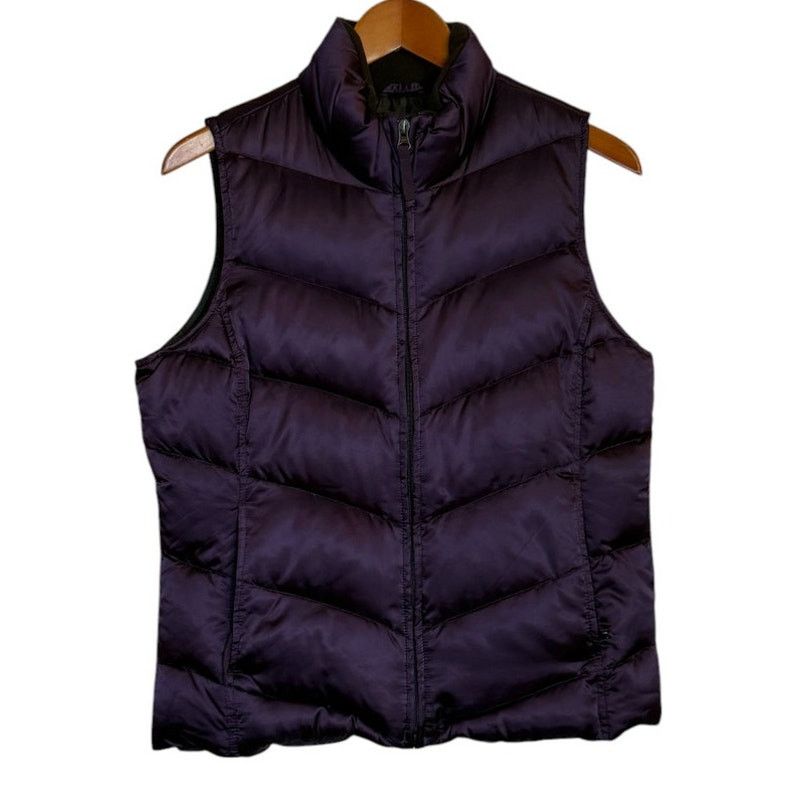 Eddie Bauer Eddie Bauer Vest Women Medium Purple Goose Down Quilted Size M / US 6-8 / IT 42-44 - 1 Thumbnail