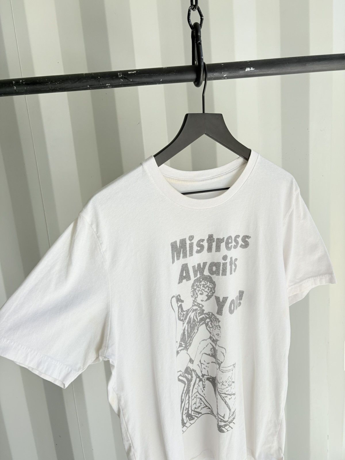 Vintage Thrashed Mistress Distressed Faded Shirt Band ERD Grunge Size US XL / EU 56 / 4 - 2 Thumbnail