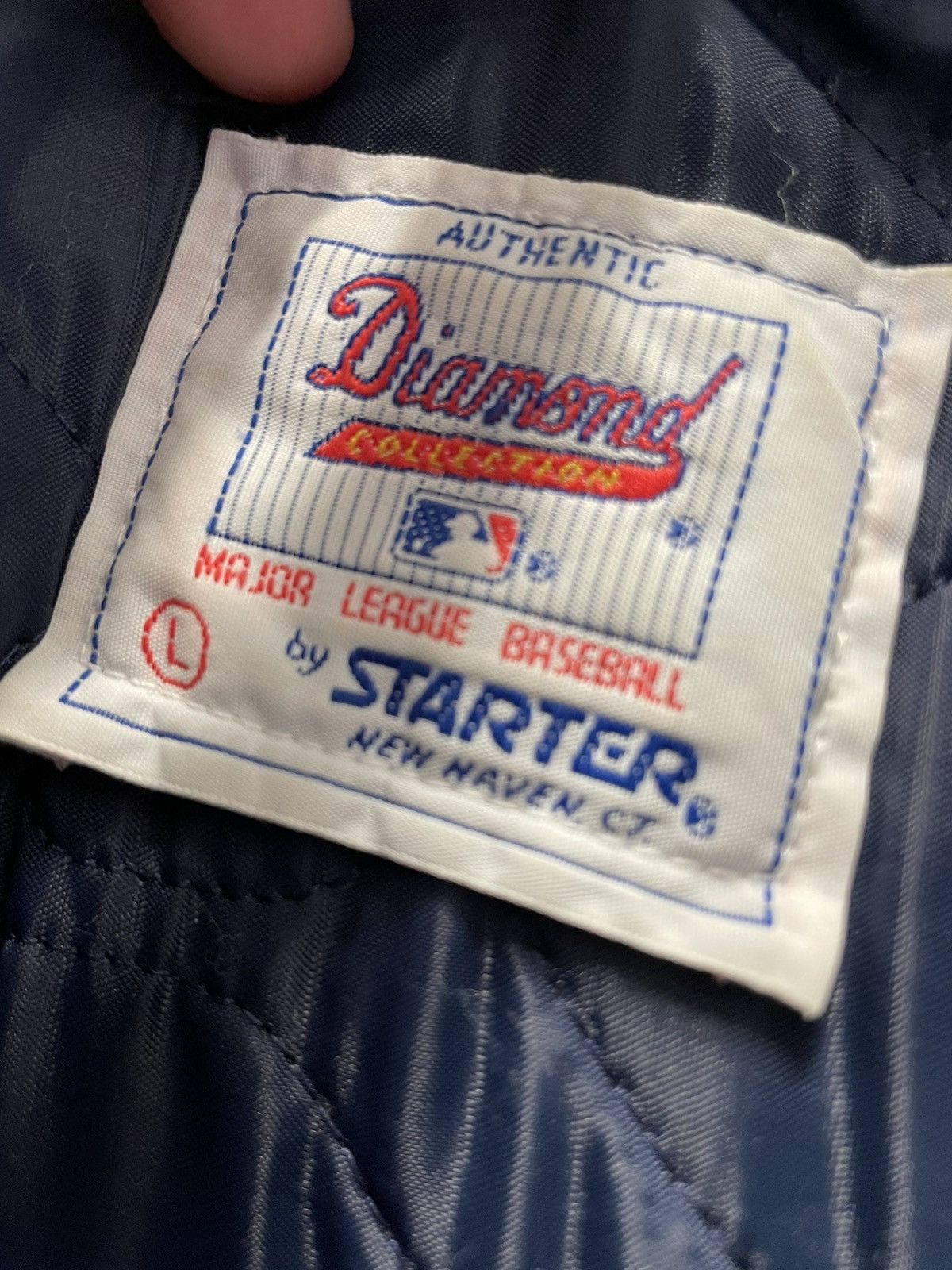 Vintage Vintage Vintage 80's Yankees Satin Starter Size US L / EU 52-54 / 3 - 5 Thumbnail