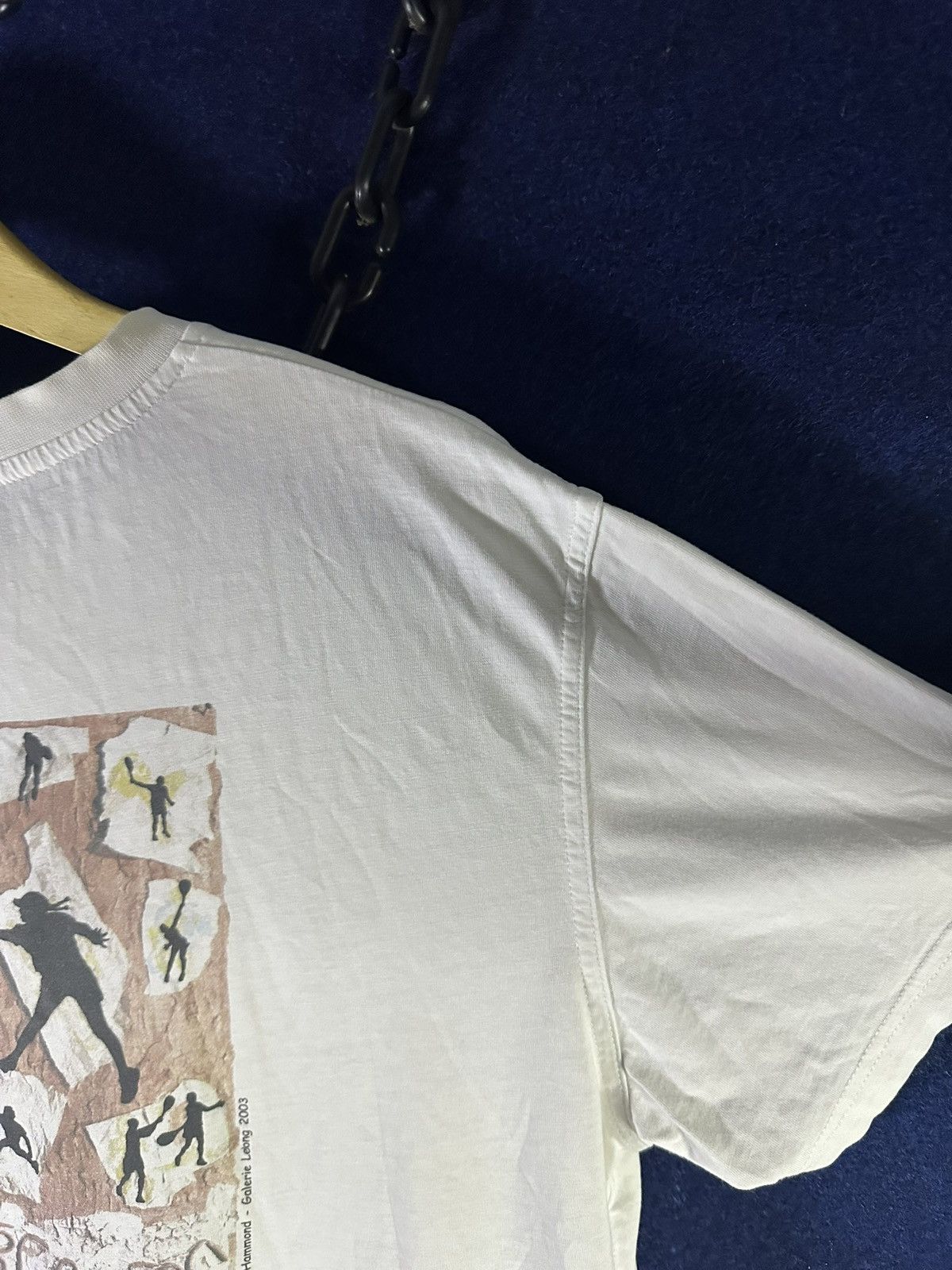 Vintage Vintage 2003 Official Roland Garros Graphic Tee Size US L / EU 52-54 / 3 - 4 Thumbnail