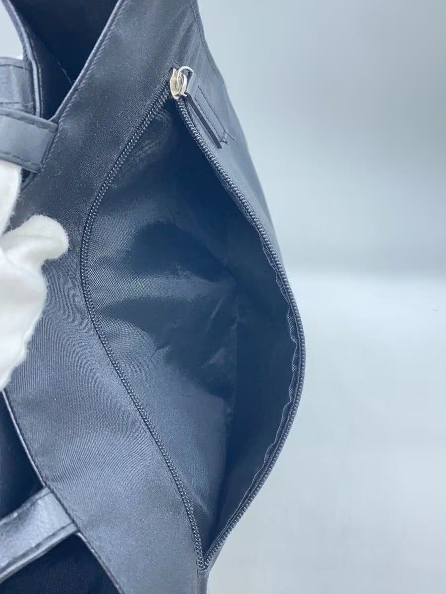 Y's × Yohji Yamamoto Leather Cotton Tote Bag Size ONE SIZE - 7 Thumbnail