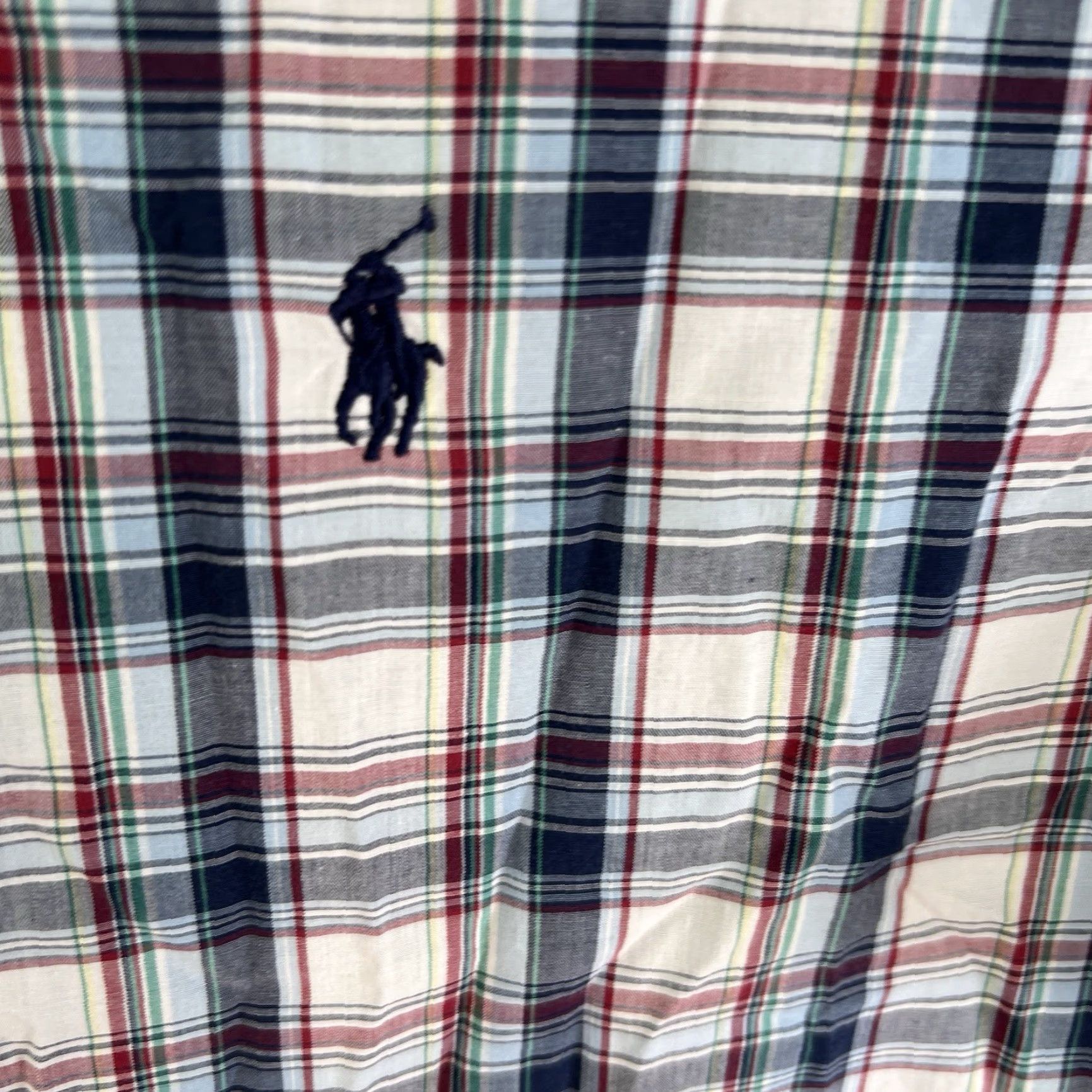Ralph Lauren VINTAGE Ralph Lauren Button-Up Shirt Men XL Blue Plaid All Seasons Casual Size US XL / EU 56 / 4 - 3 Thumbnail
