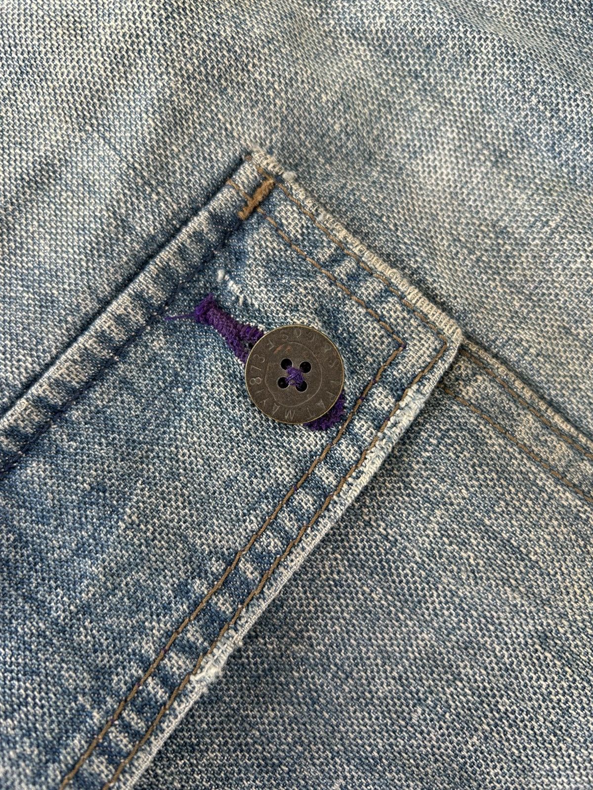 Levi's Levis Cargo 708 Vintage Denim Size US 30 / EU 46 - 6 Thumbnail