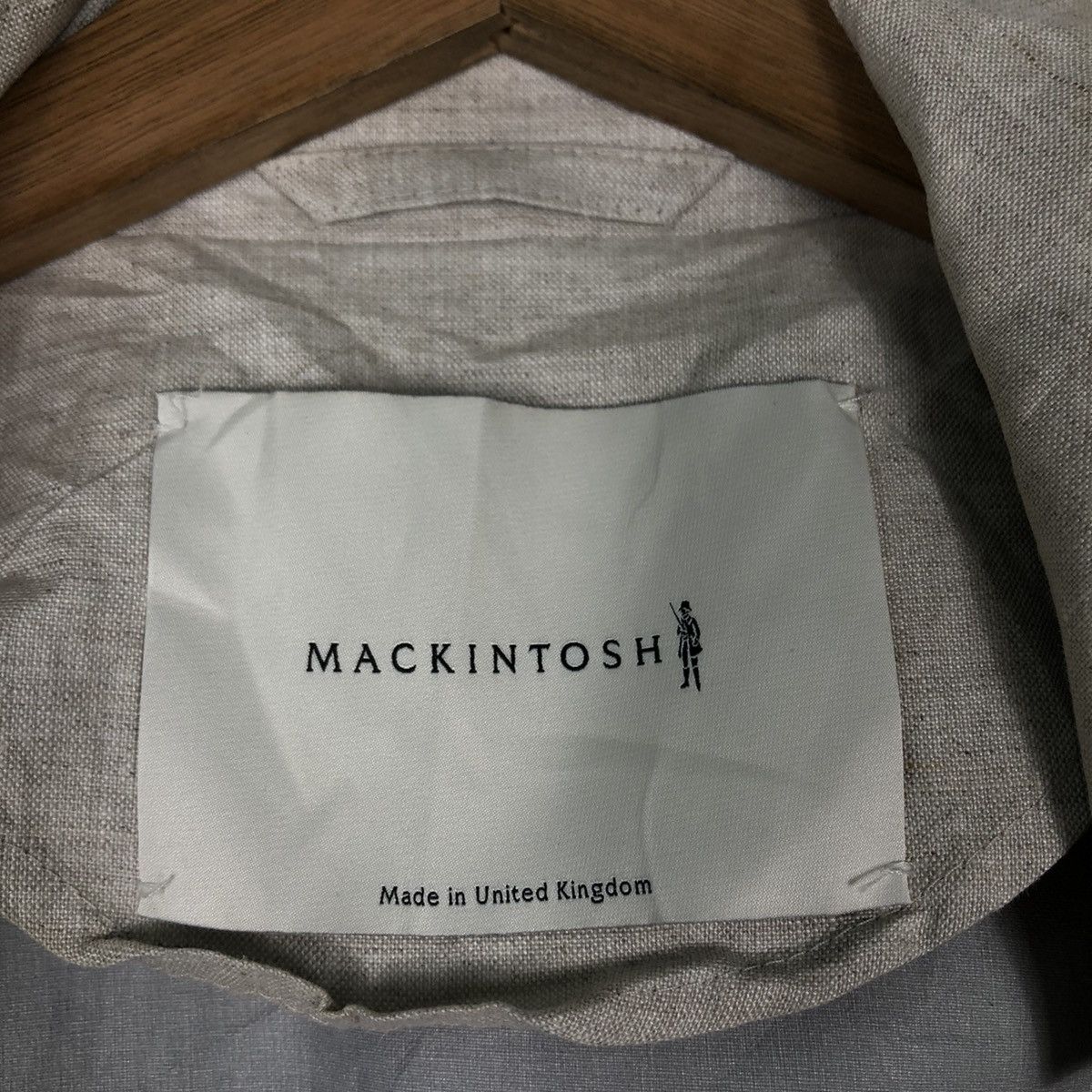 Mackintosh 🔥Rich Grey Long Jacket Fly Coats Jacket Mackintosh Made UK Size US M / EU 48-50 / 2 - 17 Thumbnail