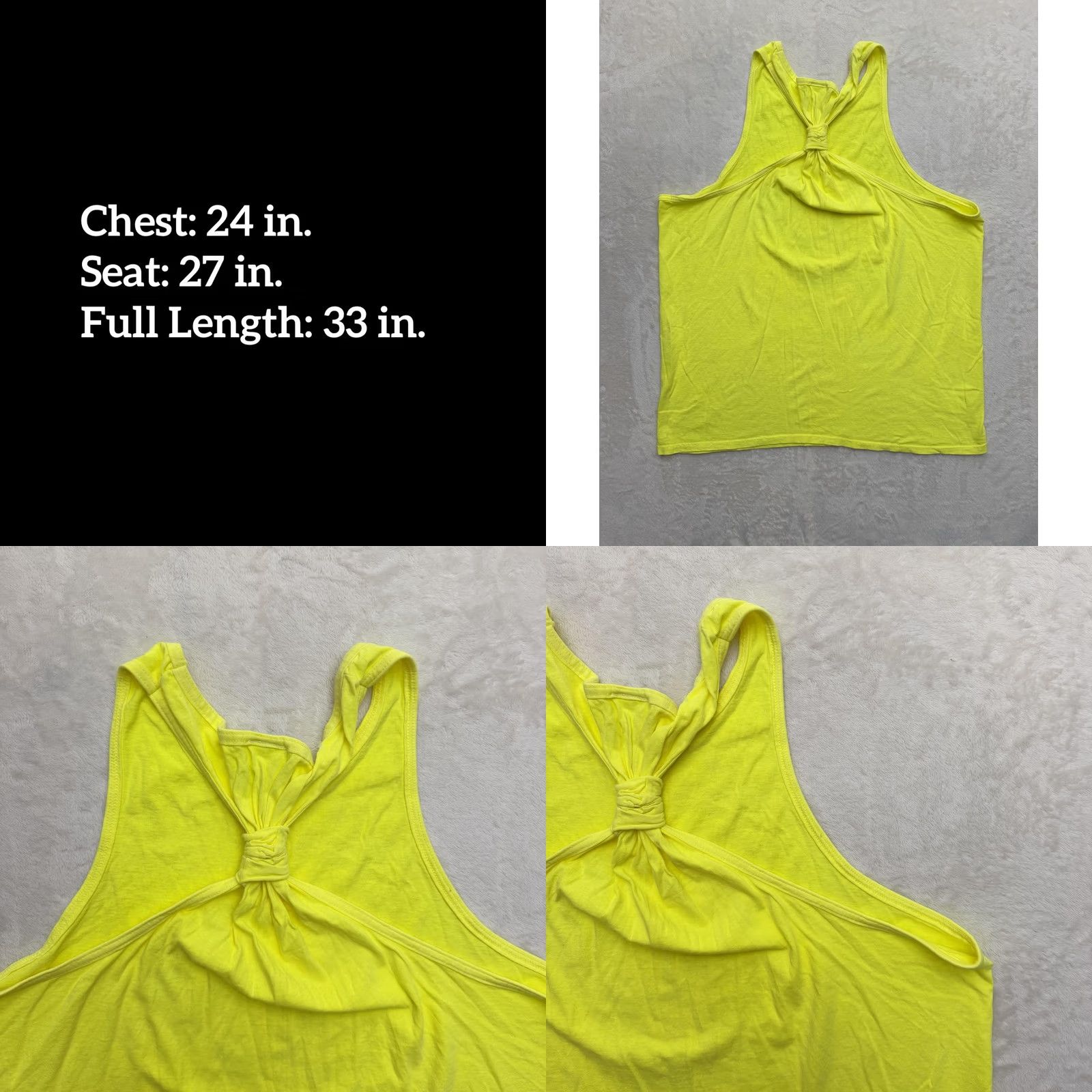 Mickey Unlimited Mickey Unlimited Tank Dress Womens One Size Yellow Floral Summer Beach Disney Sleeveless Scoop Neck Strappy Size ONE SIZE - 8 Thumbnail
