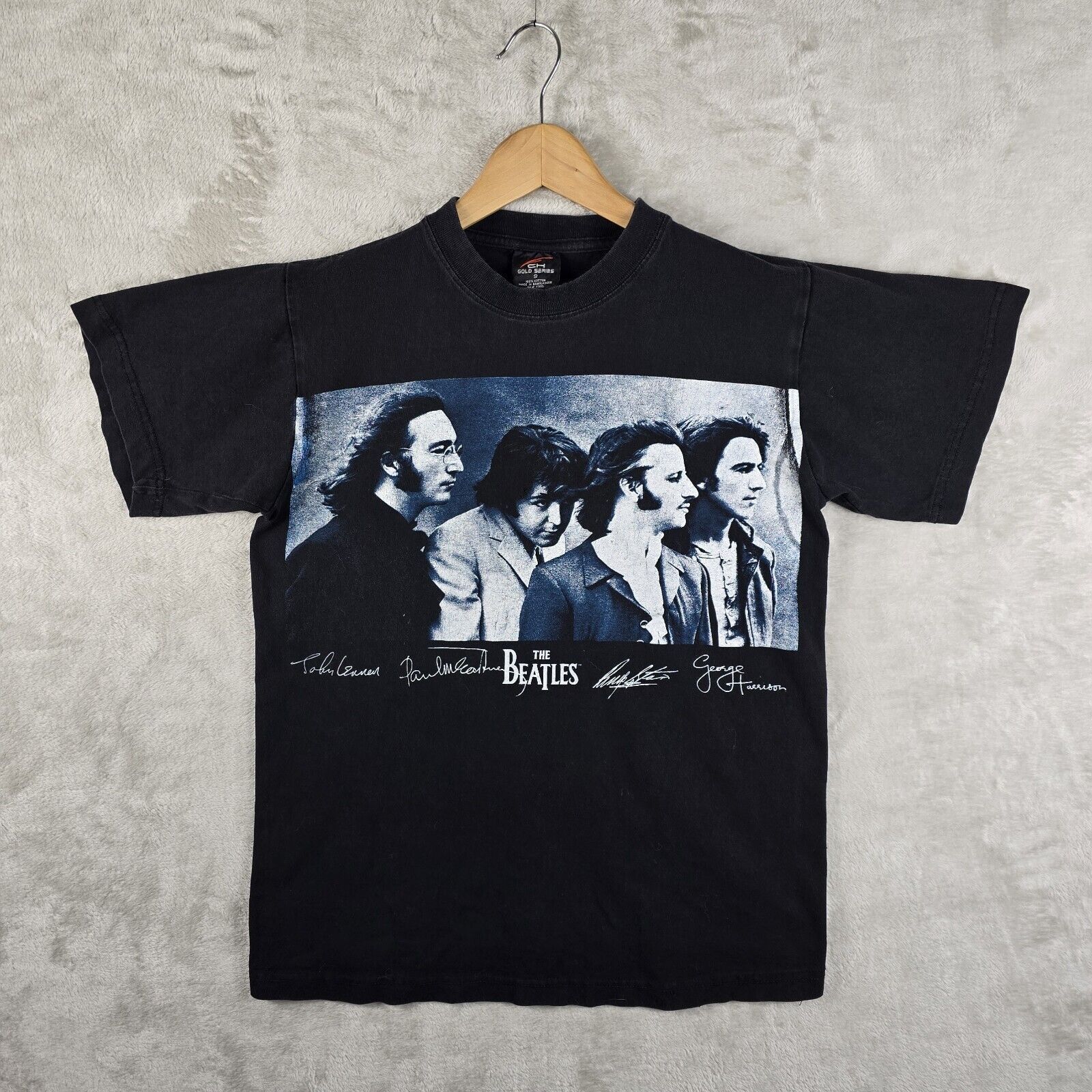 Other Vintage The Beatles Shirt Small Gold Series Band Tee Y2K Size US S / EU 44-46 / 1 - 2 Thumbnail