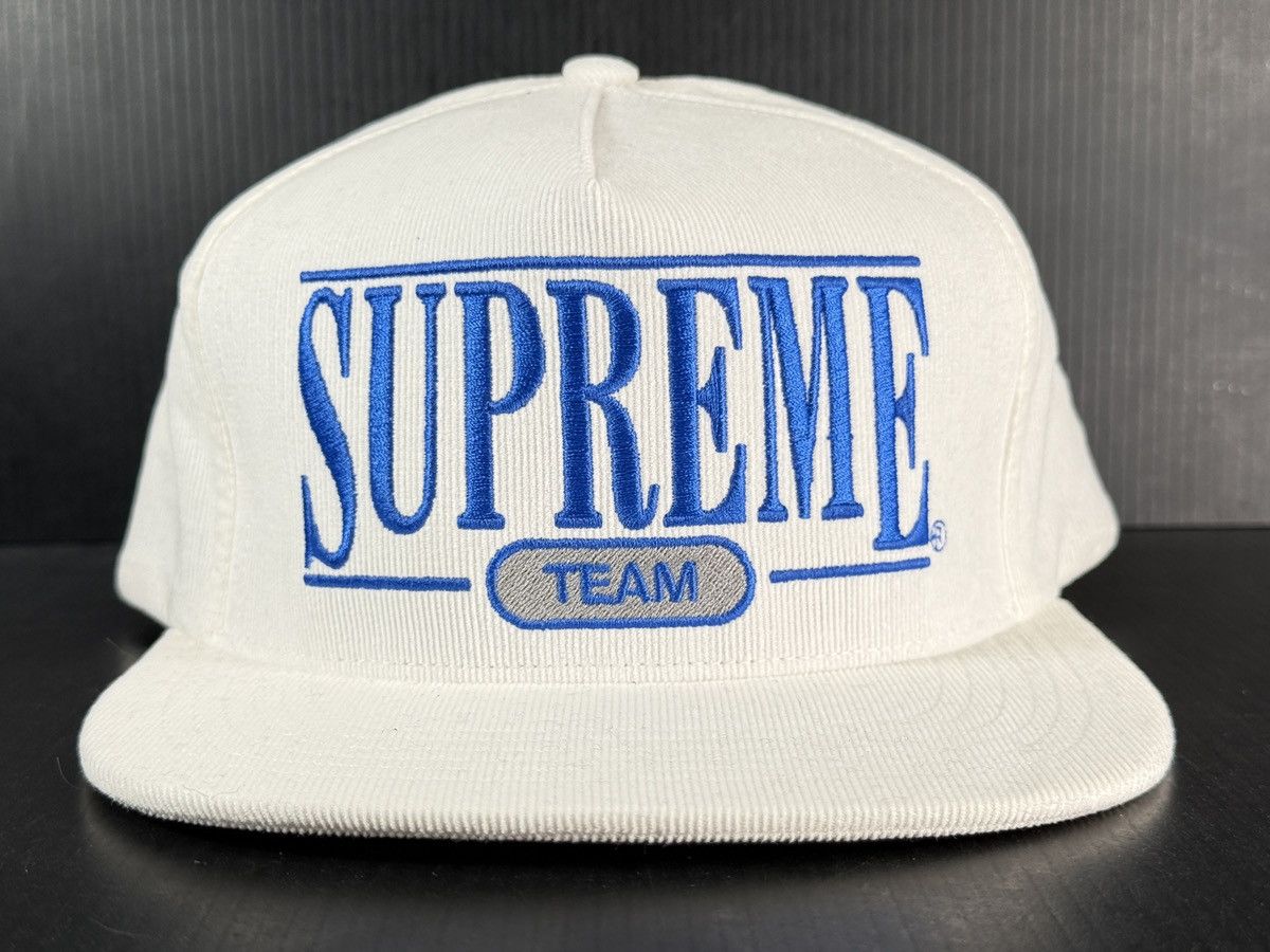 Supreme SUPREME SS16 UNIVERSITY 5 PANEL WHITE HAT BRAND NEW W/ TAGS Size ONE SIZE - 7 Thumbnail