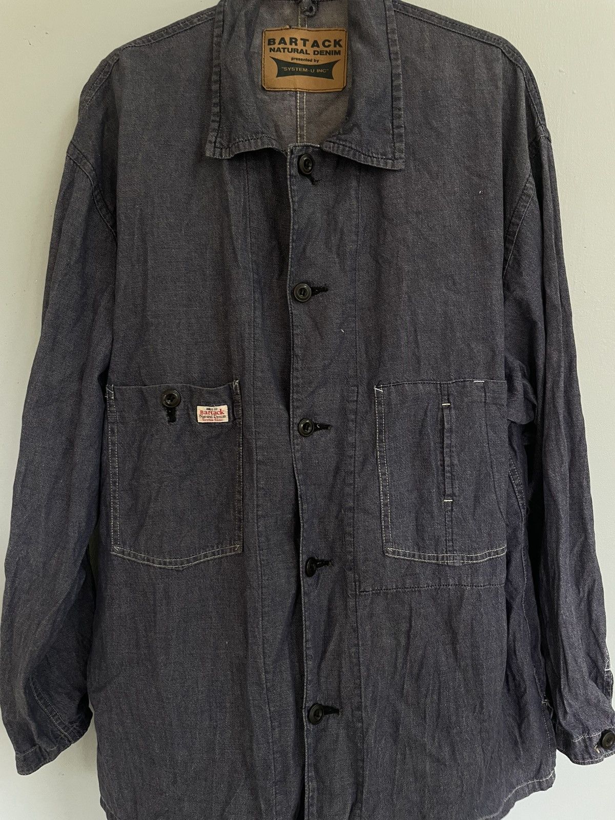 Japanese Brand Vintage Bartack button up jacket Size US XL / EU 56 / 4 - 3 Thumbnail