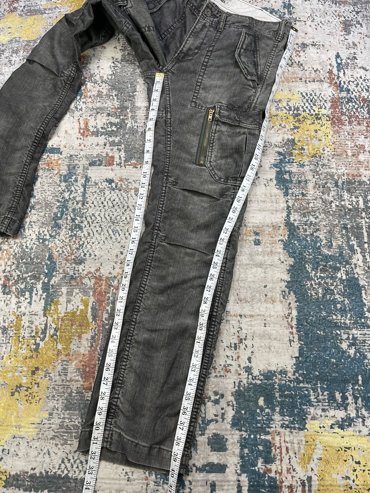 Japanese Brand Back Number Military Corduroy Cargo Tactical Bush Pants Size US 30 / EU 46 - 14 Thumbnail