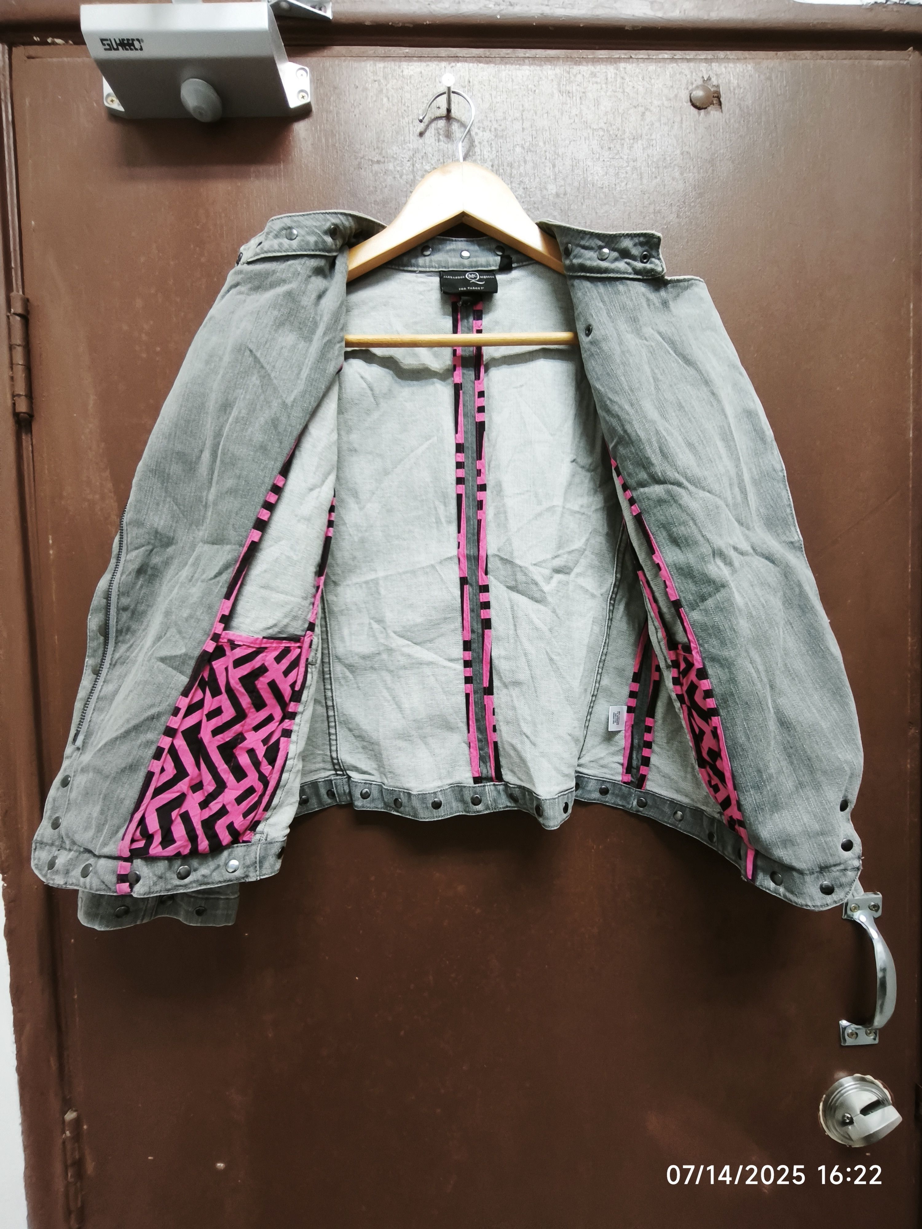 Alexander McQueen Alexander McQueen Denim Jacket Size S / US 4 / IT 40 - 3 Thumbnail