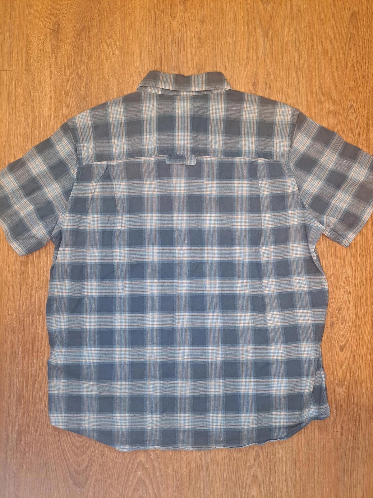 L.L. Bean LL Bean Flannel Button Up Shirt Mens Large Gray Plaid Hemp Size US L / EU 52-54 / 3 - 8 Thumbnail
