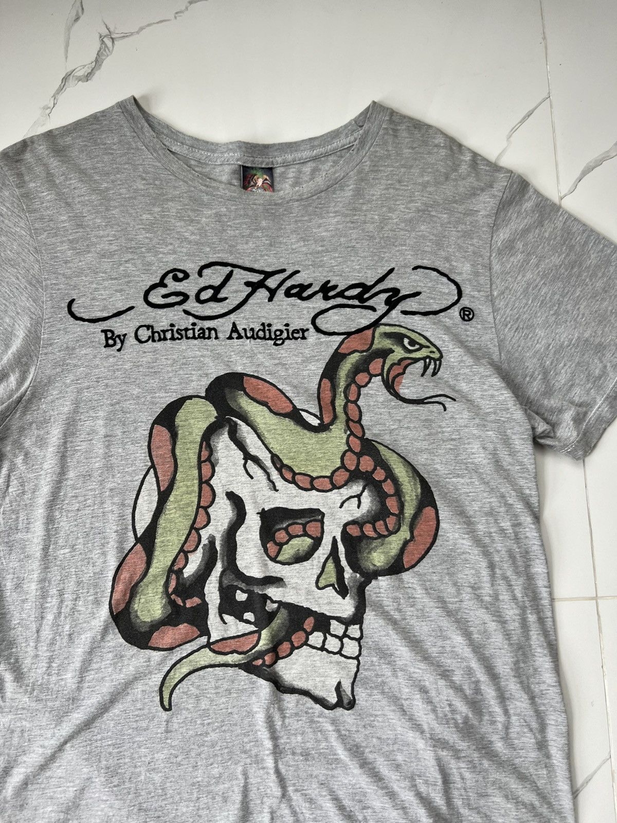 Other 90's ED HARDY 2 SIDES BIG LOGO AVANT-GARDE RARE RETRO TEE Size US XL / EU 56 / 4 - 3 Thumbnail