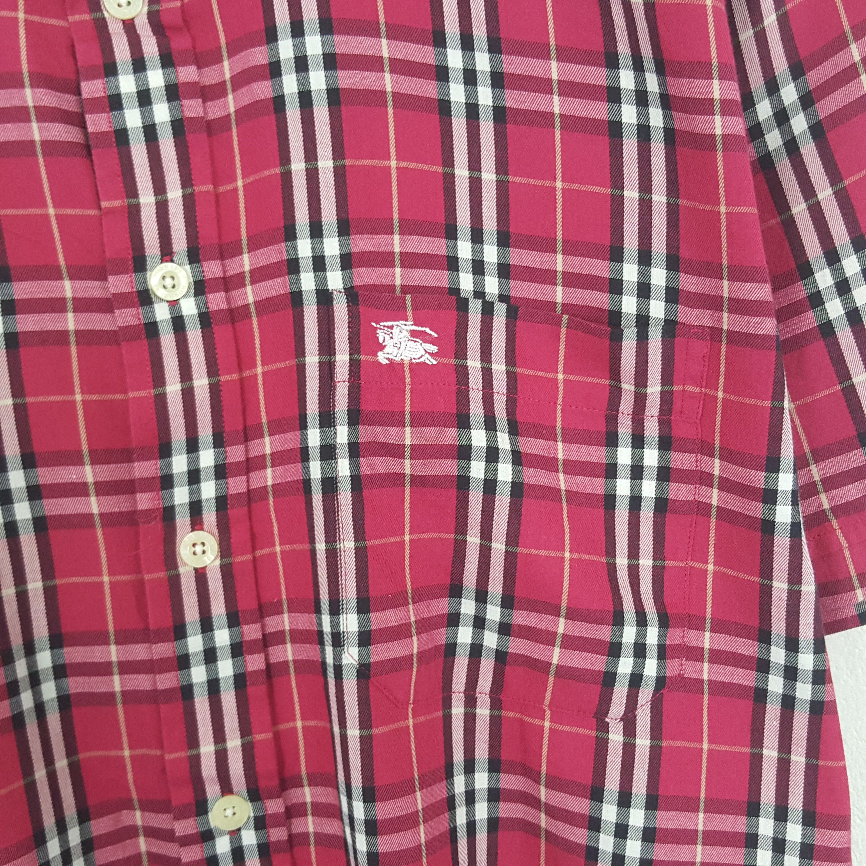 Burberry × Vintage Vintage Burberry London Button Up Shirt Size US L / EU 52-54 / 3 - 2 Thumbnail
