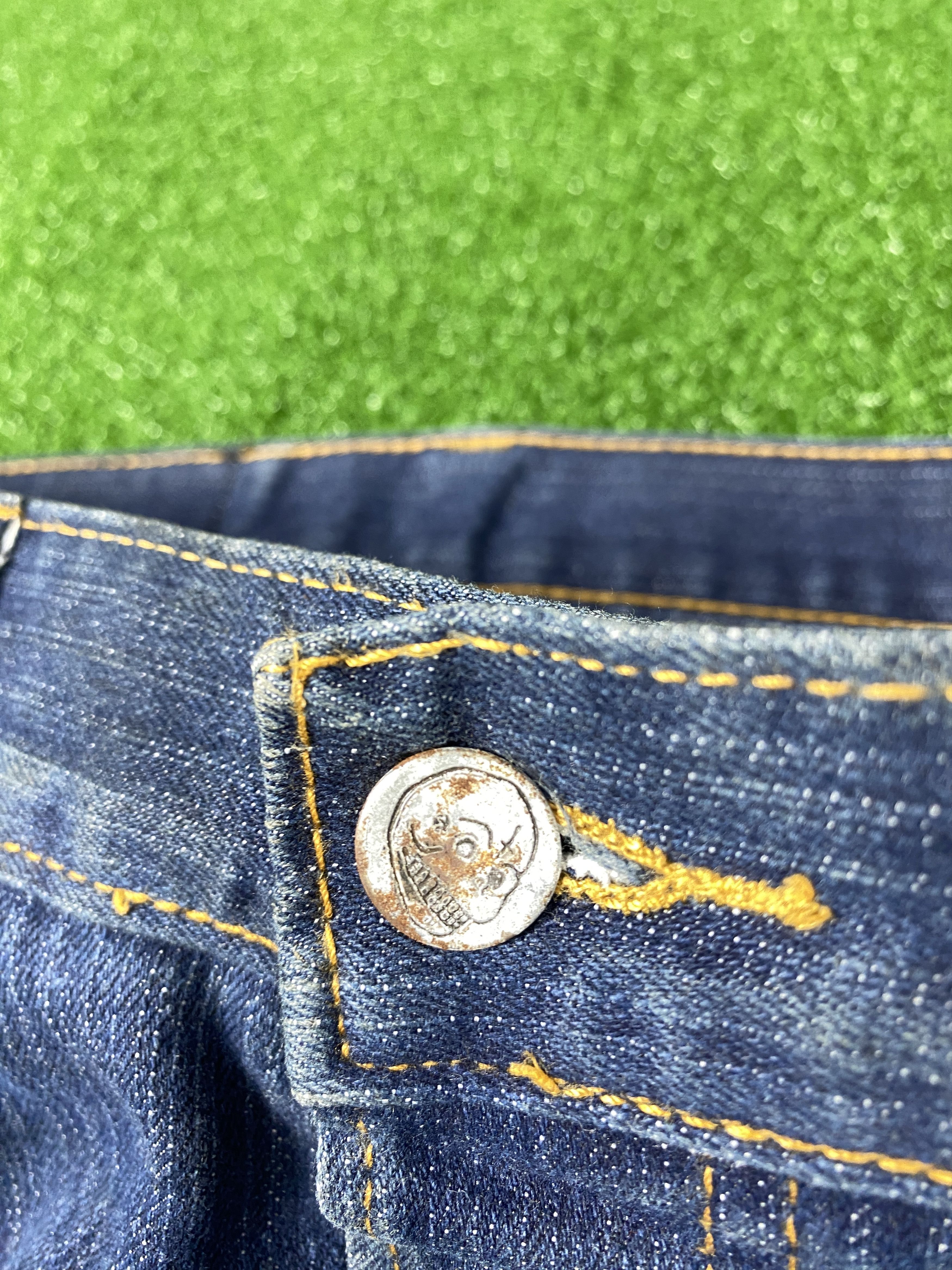 Cheap Monday Vintage Cheap Monday Distressed Blue Jeans Size US 34 / EU 50 - 3 Thumbnail
