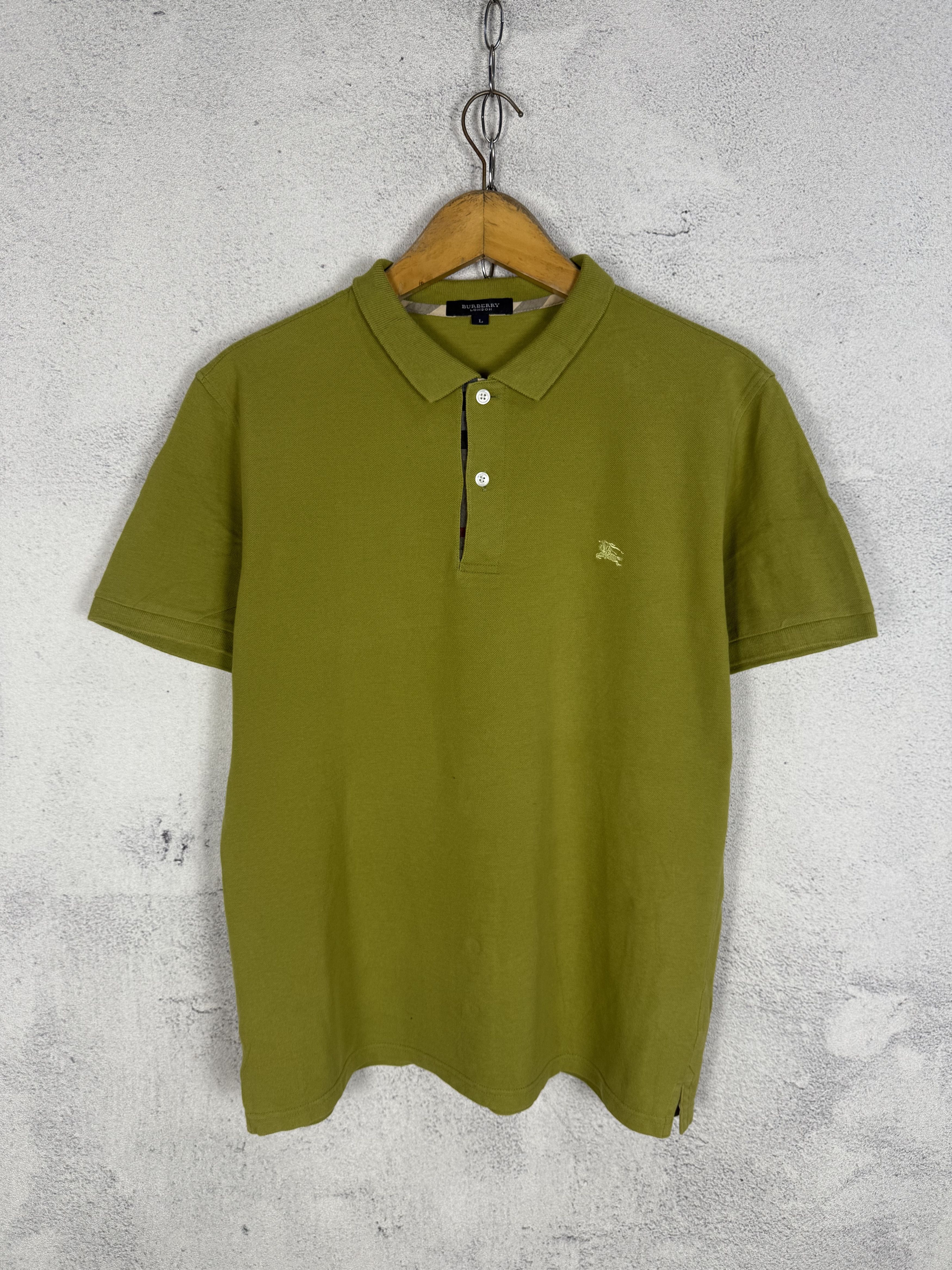 Burberry Vintage Burberry Polo Shirt Size US M / EU 48-50 / 2 - 1 Thumbnail