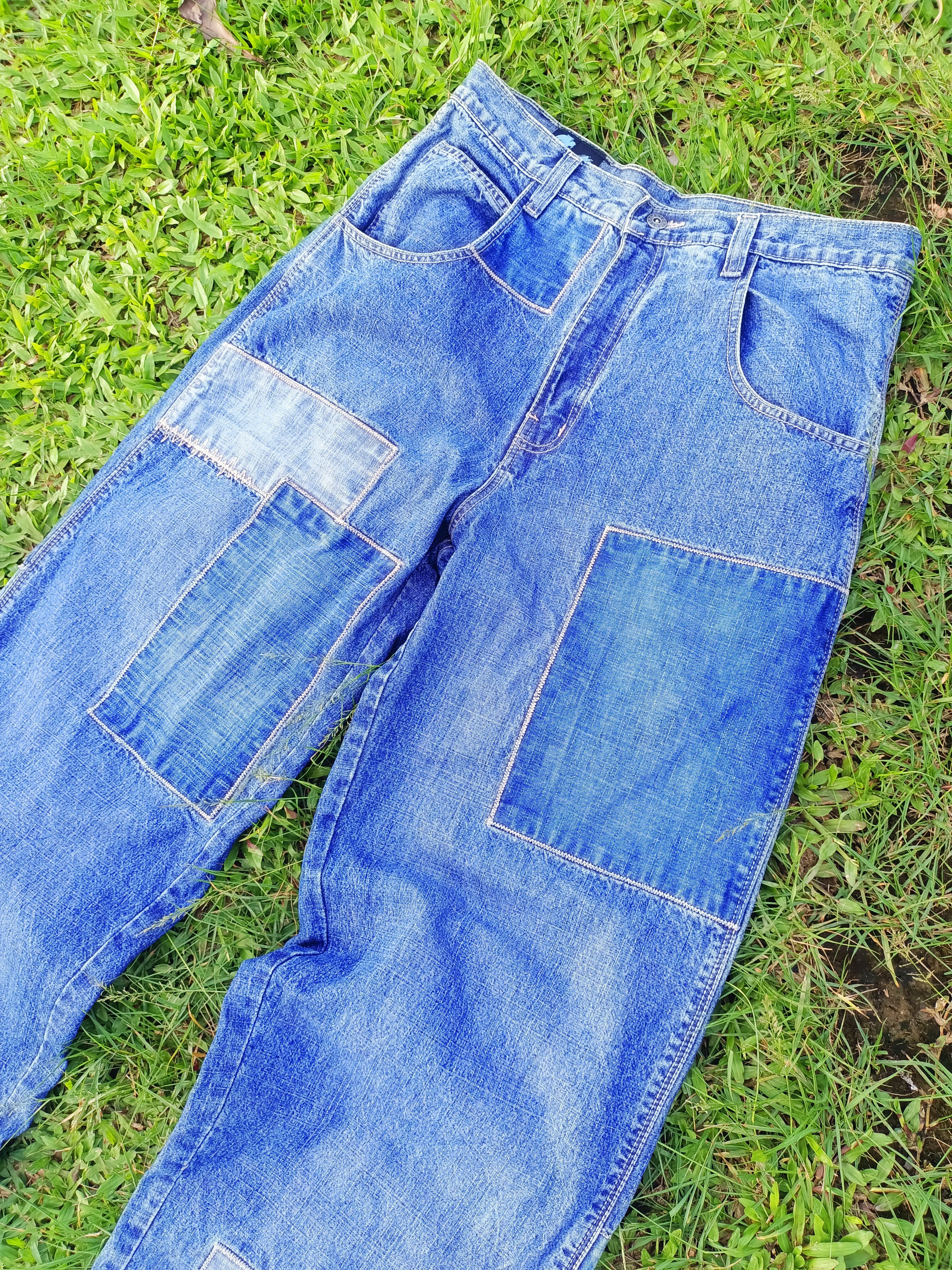 Enyce ENYCE x JNCO x BAGGYPANTS x PATCH WORK x VINTAGE x RARE Size US 32 / EU 48 - 5 Thumbnail