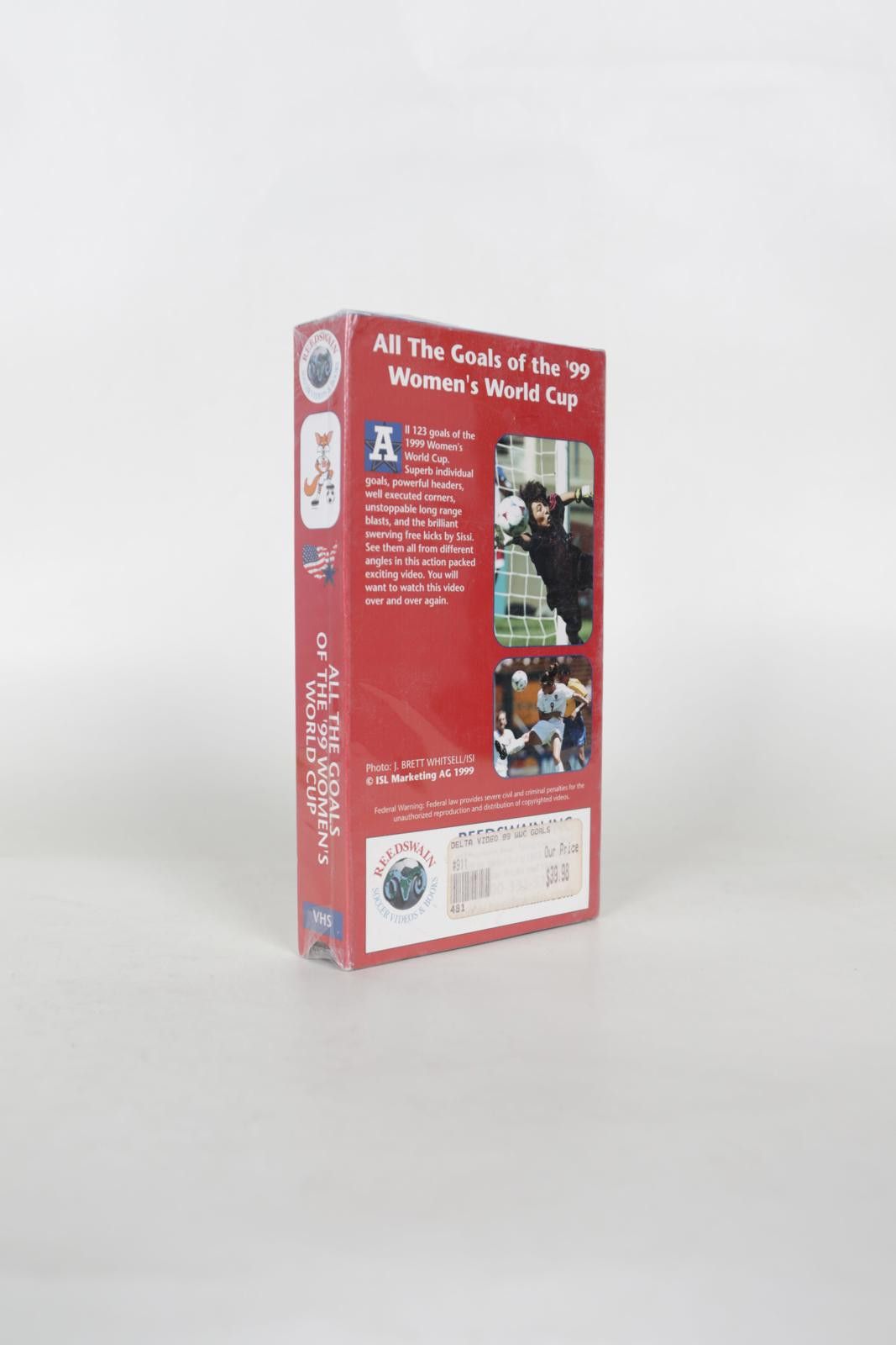 Other 99' Reedswain All The Goals Of The USA Women's World Cup VHS Size ONE SIZE - 2 Thumbnail