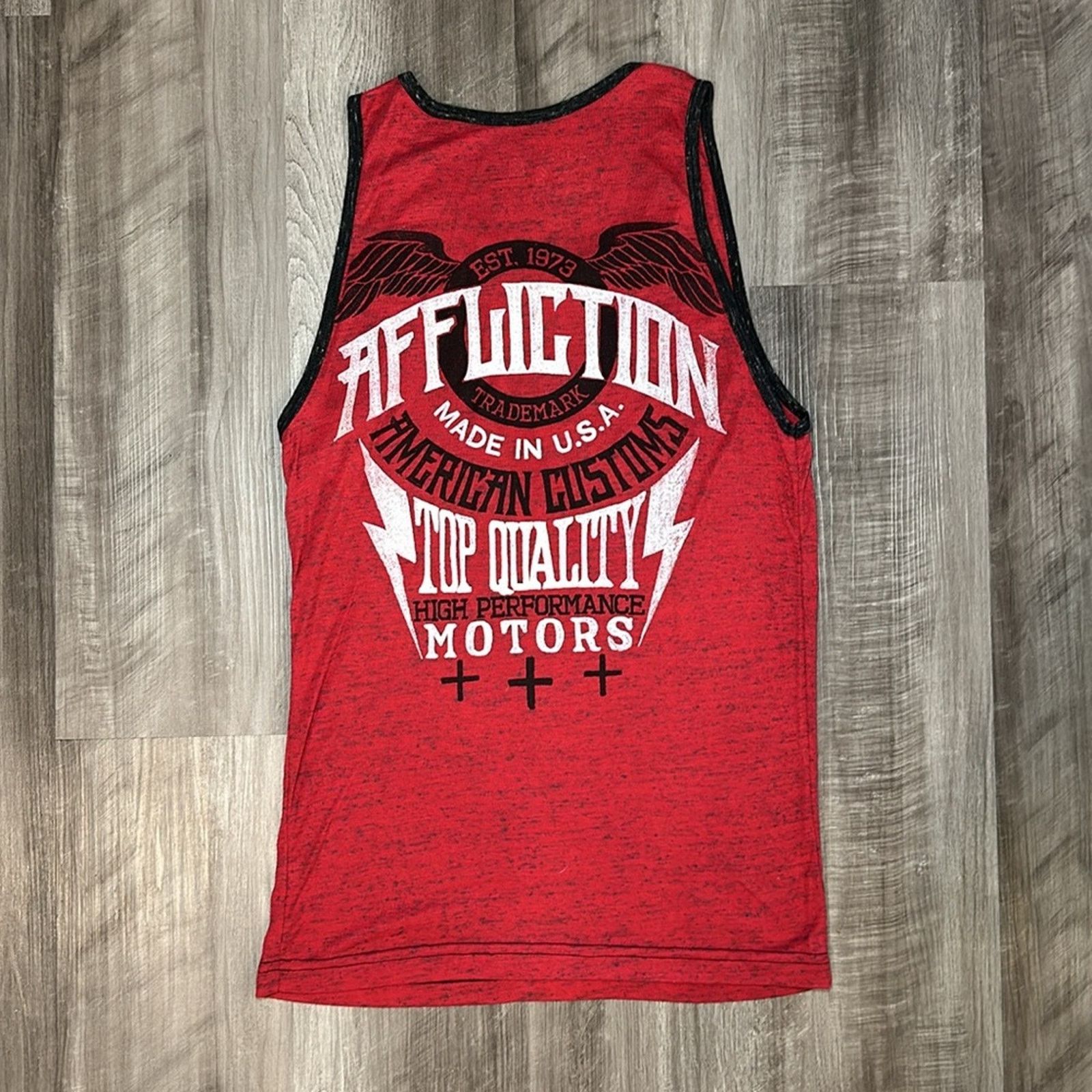 Affliction Affliction Motors American Customs Tank (NWOT) - Small Size US S / EU 44-46 / 1 - 2 Thumbnail
