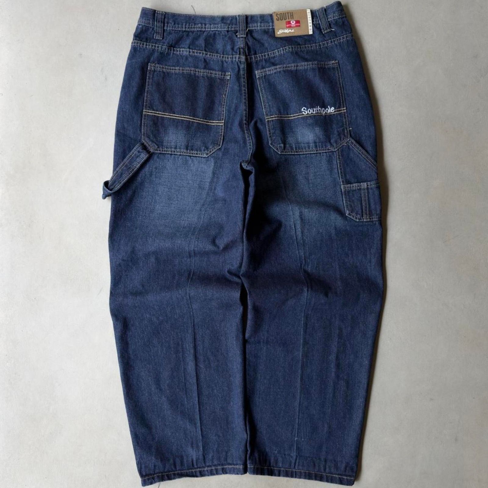 Southpole Vintage Southpole Baggy Wide Leg Jeans Skater Grunge Y2K Size US 36 / EU 52 - 1 Thumbnail