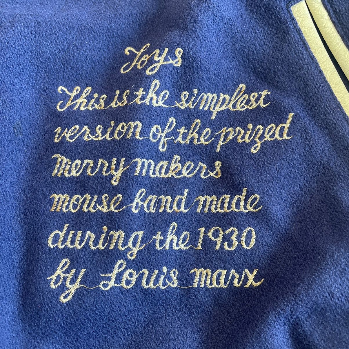 Hysteric Glamour 1980s Louis Marx Toys Wool Varsity Leather Sleeve Jacket Size US M / EU 48-50 / 2 - 11 Thumbnail