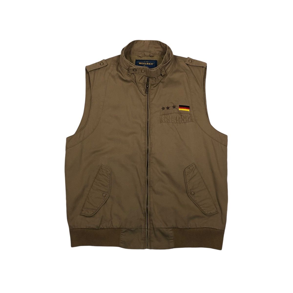 Japanese Brand 🔥TANK TOP SLEEVLESS WORKER CHORE JACKET WOOLRICH Size US M / EU 48-50 / 2 - 1 Thumbnail