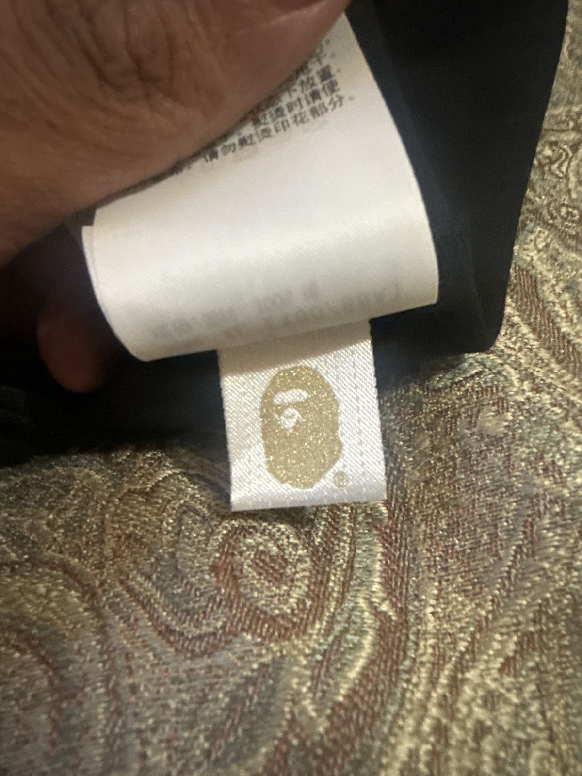 Bape × October's Very Own Bape X OVO Crocodile Print Tee Size US XL / EU 56 / 4 - 7 Thumbnail