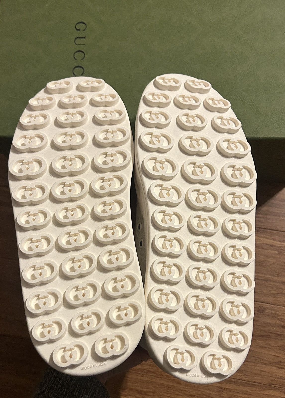 Gucci Gucci Tennis 1977 GG Logo Embroidery Sneaker Great White Size US 10 / IT 40 - 7 Thumbnail