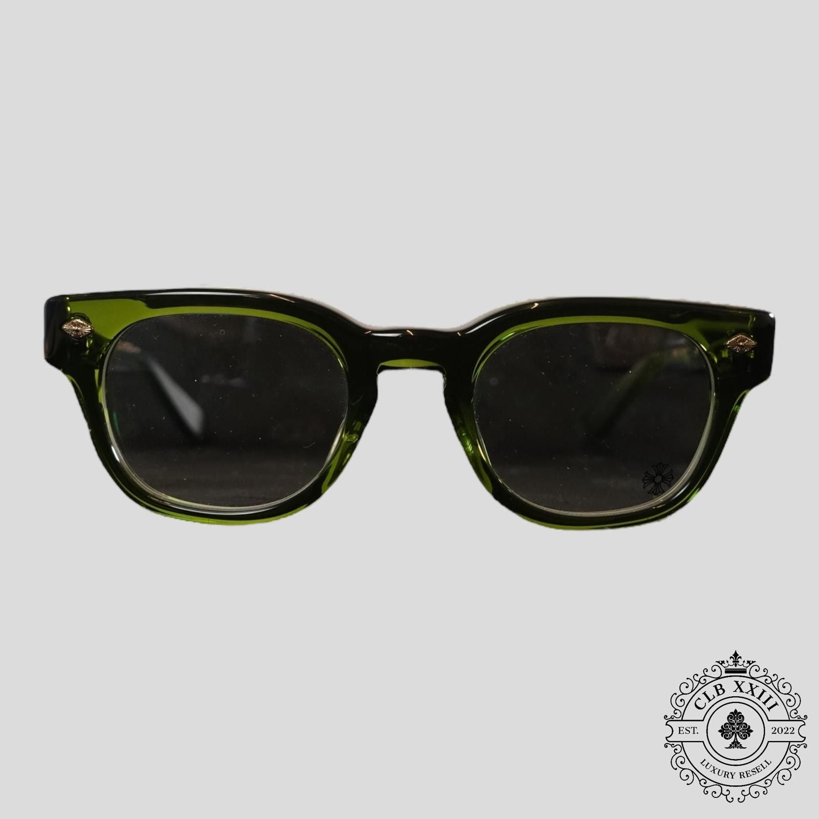Chrome Hearts Chrome Hearts Jenna Tail Yea Glasses in Green Size ONE SIZE - 2 Thumbnail