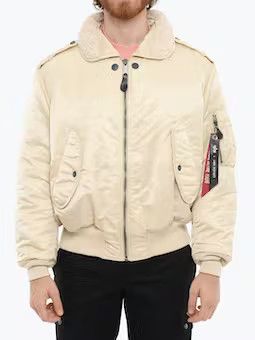 image of Neil Barrett Og1Mm1223 Jacket In Beige, Men's (Size Small)