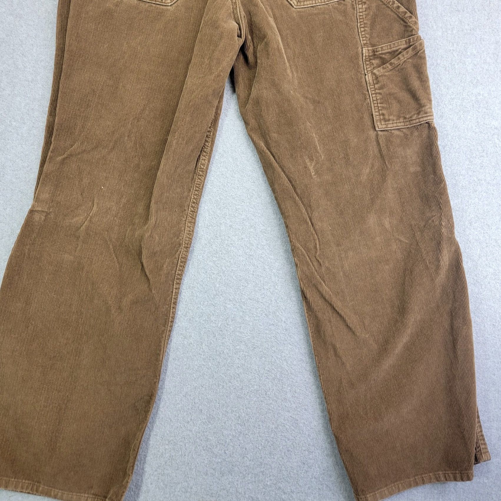 Old Navy Old Navy Carpenter Corduroy Pants Skate 36x32 Mens Pockets Brown 90s Grunge Hip Hop Streetwear Workwear Size US 36 / EU 52 - 7 Thumbnail