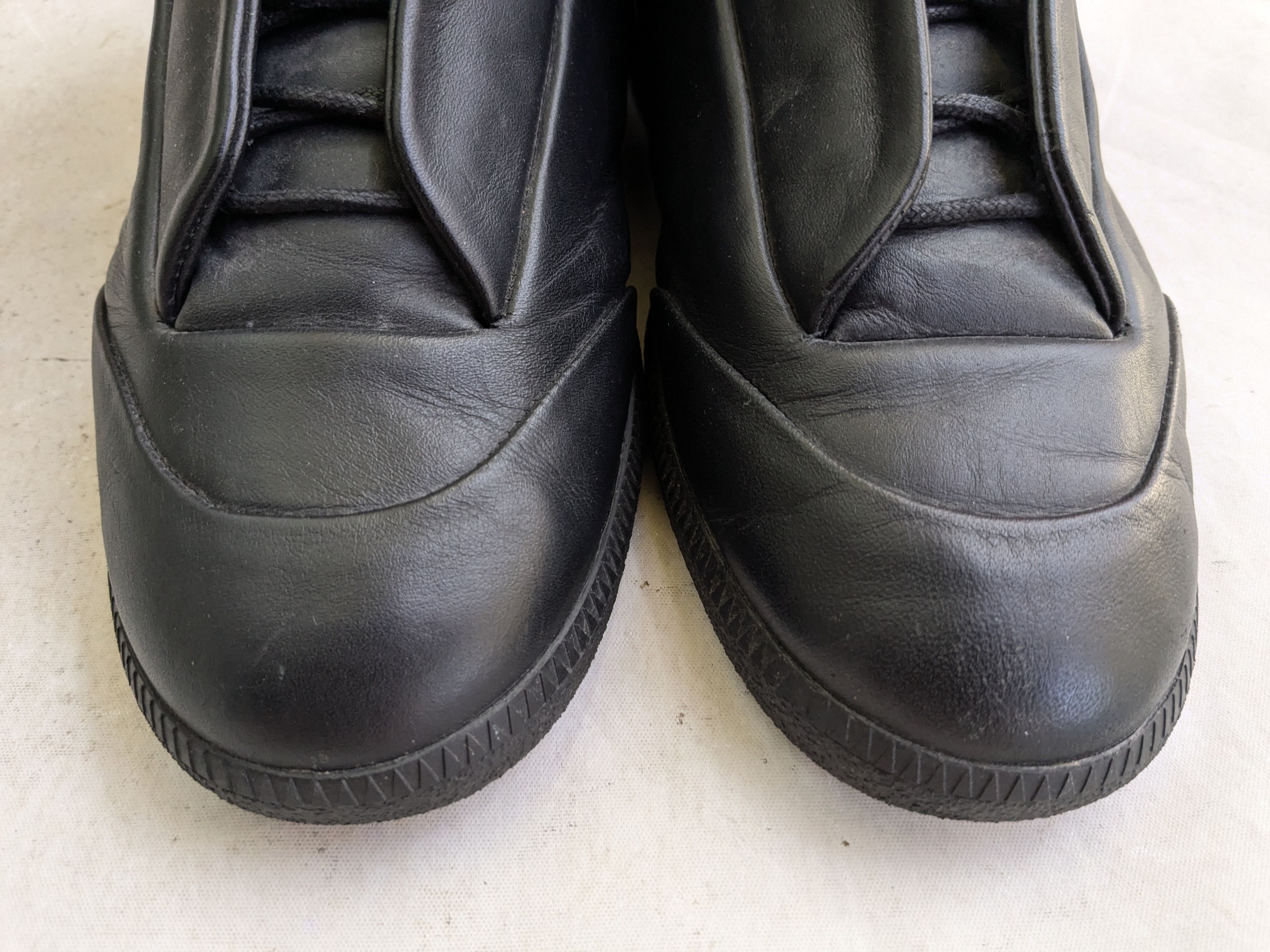 Maison Margiela Maison Margiela Future Black 10 43 High Tops Leather Size US 10 / EU 43 - 4 Thumbnail
