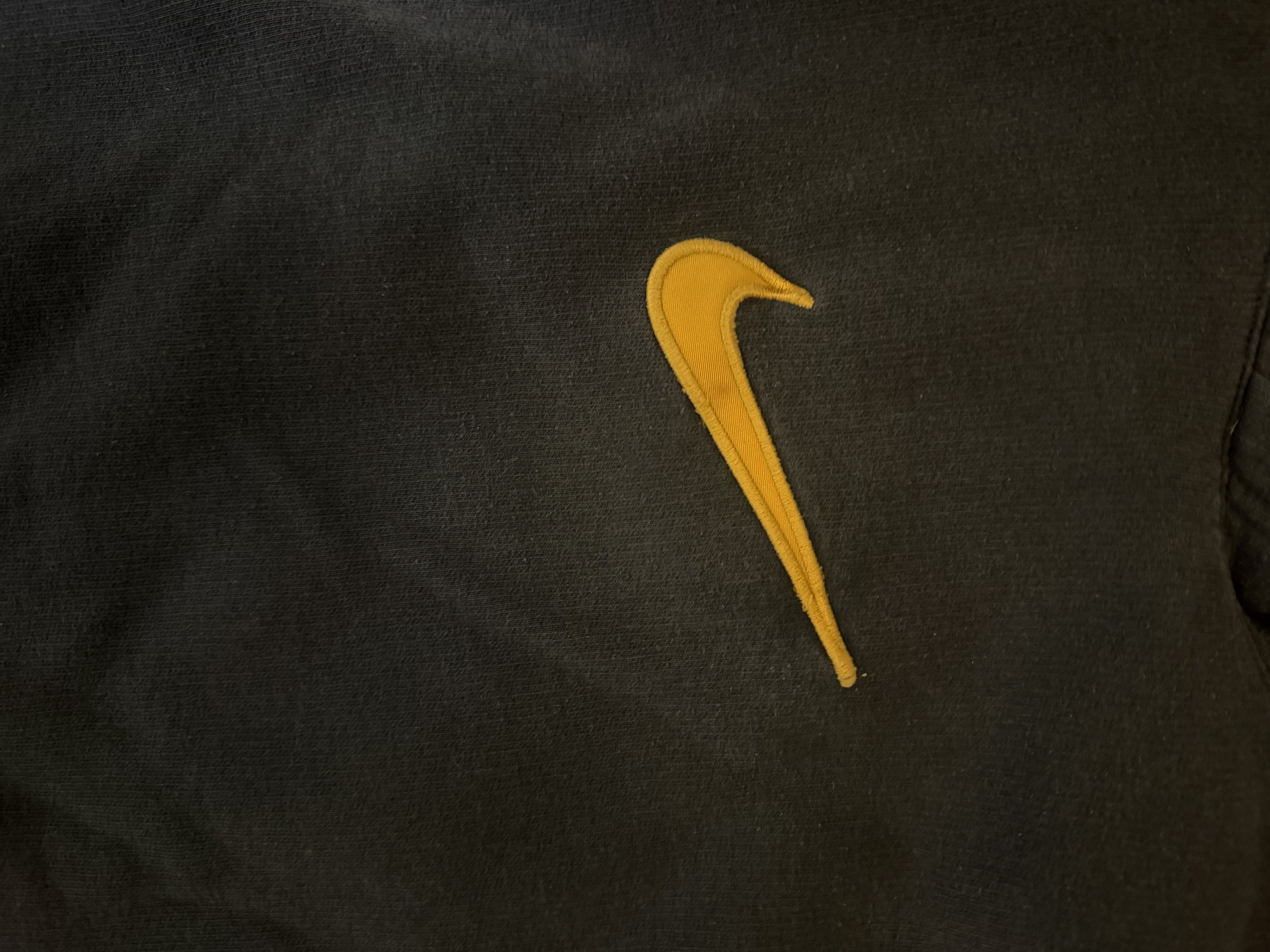 Nike Nike Mini Swoosh Hoodie – Navy Blue w Gold Swoosh Size US XL / EU 56 / 4 - 3 Thumbnail