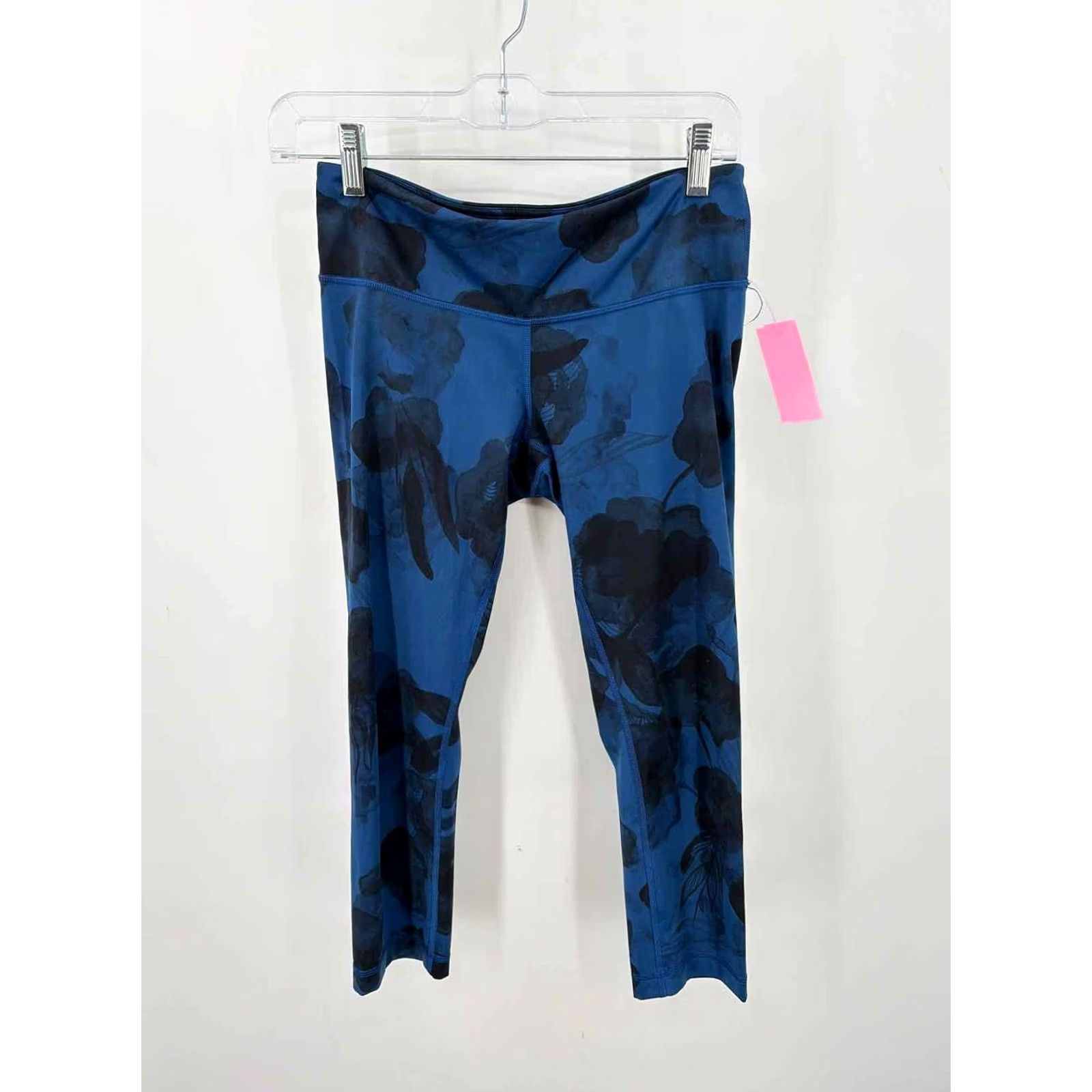 Lululemon Pre-Owned Lululemon Navy Size 6 Printed Pull On Athletic Pants Size 28" / US 6 / IT 42 - 3 Thumbnail