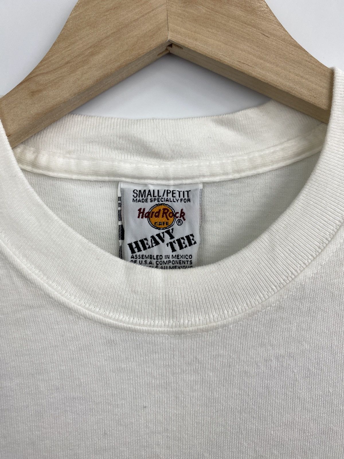 Hard Rock Cafe 🇺🇸 Vintage 90s Hard Rock Cafe New York T-Shirt USA Retro Rare Size US S / EU 44-46 / 1 - 9 Thumbnail