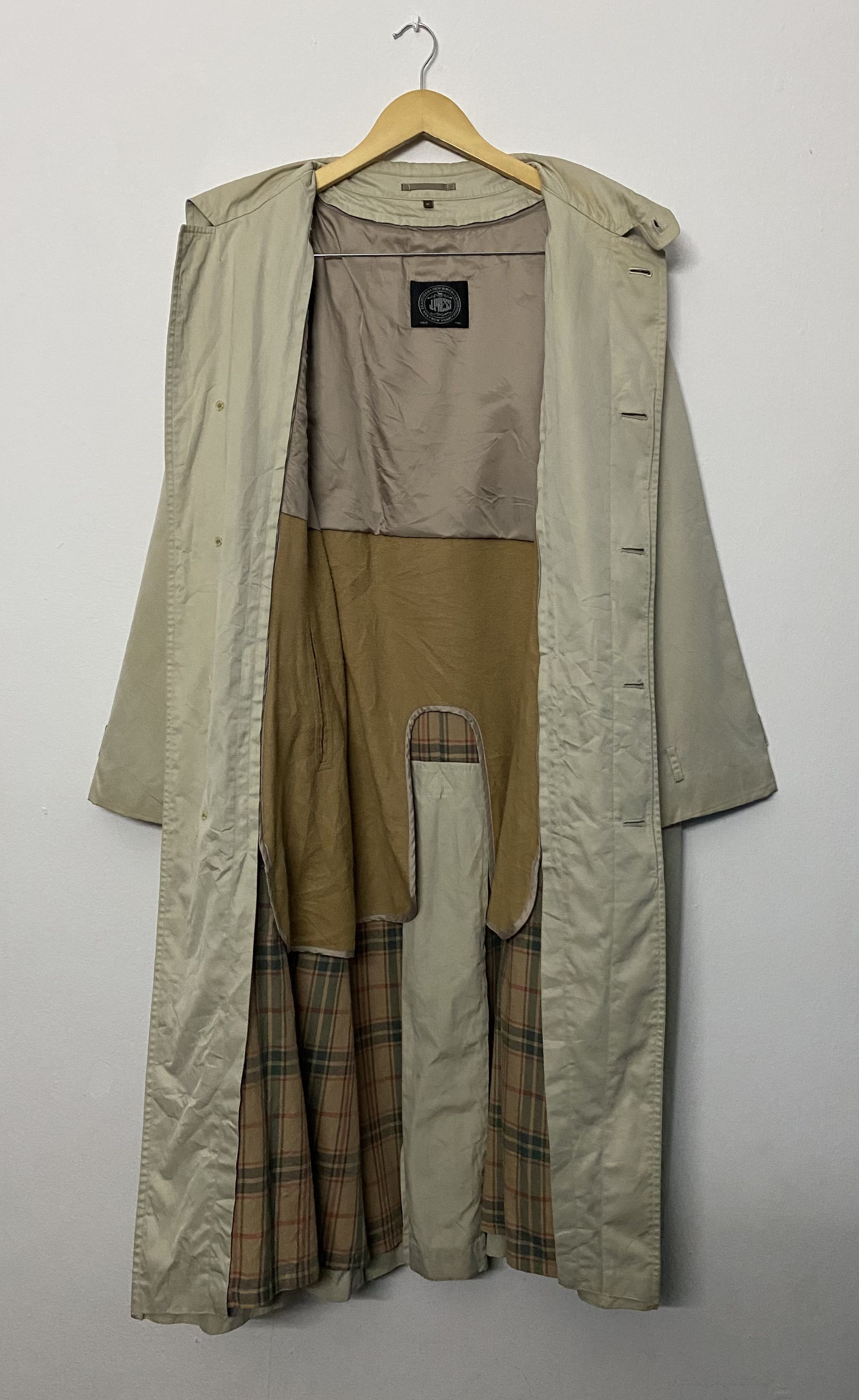 J. Press Vintage J. Press Trench Coat Mac Jacket Beige Size US M / EU 48-50 / 2 - 3 Thumbnail