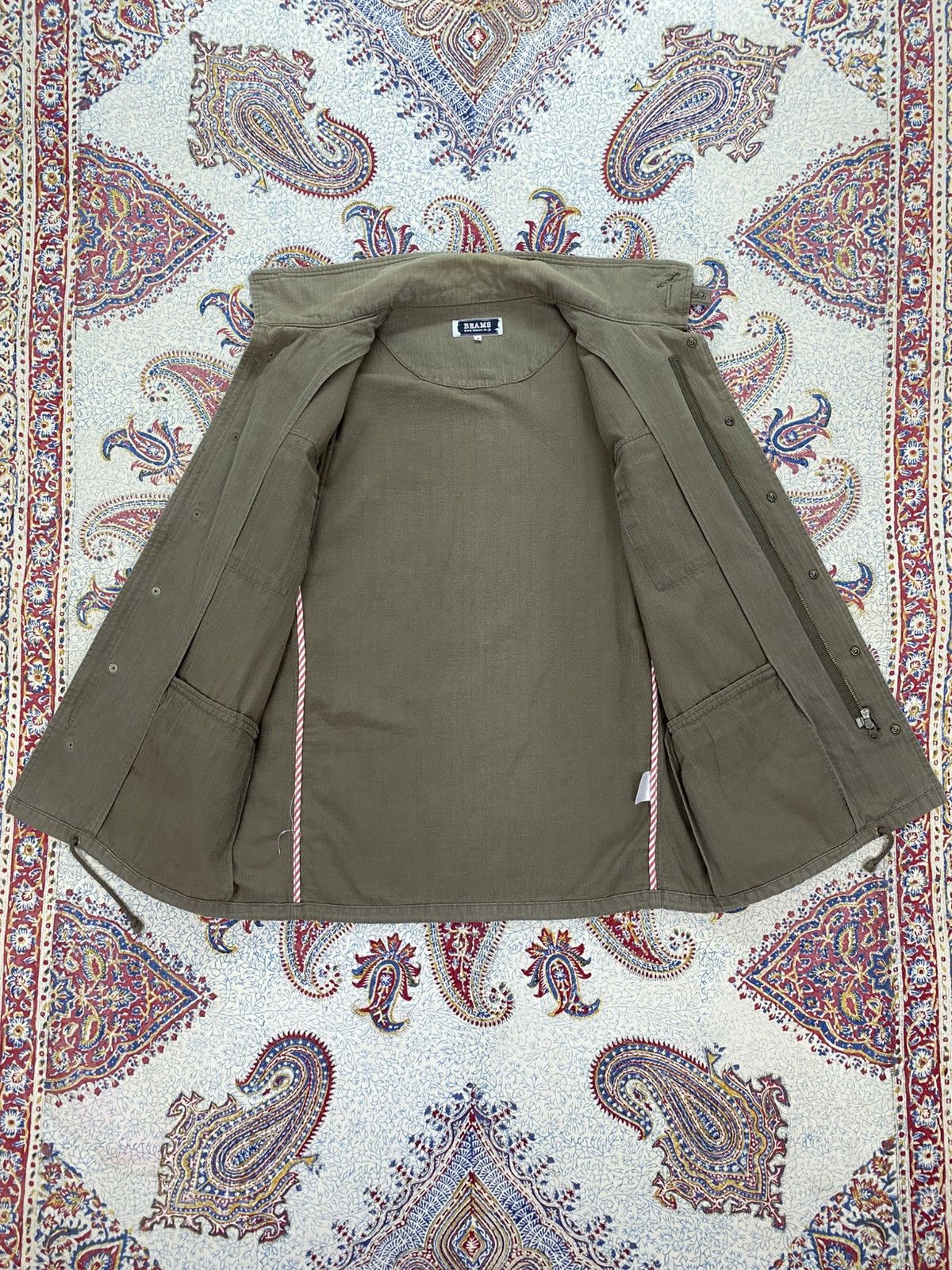 Beams Plus Beams Japan Herringbone Twill Military Jacket Size US M / EU 48-50 / 2 - 8 Thumbnail